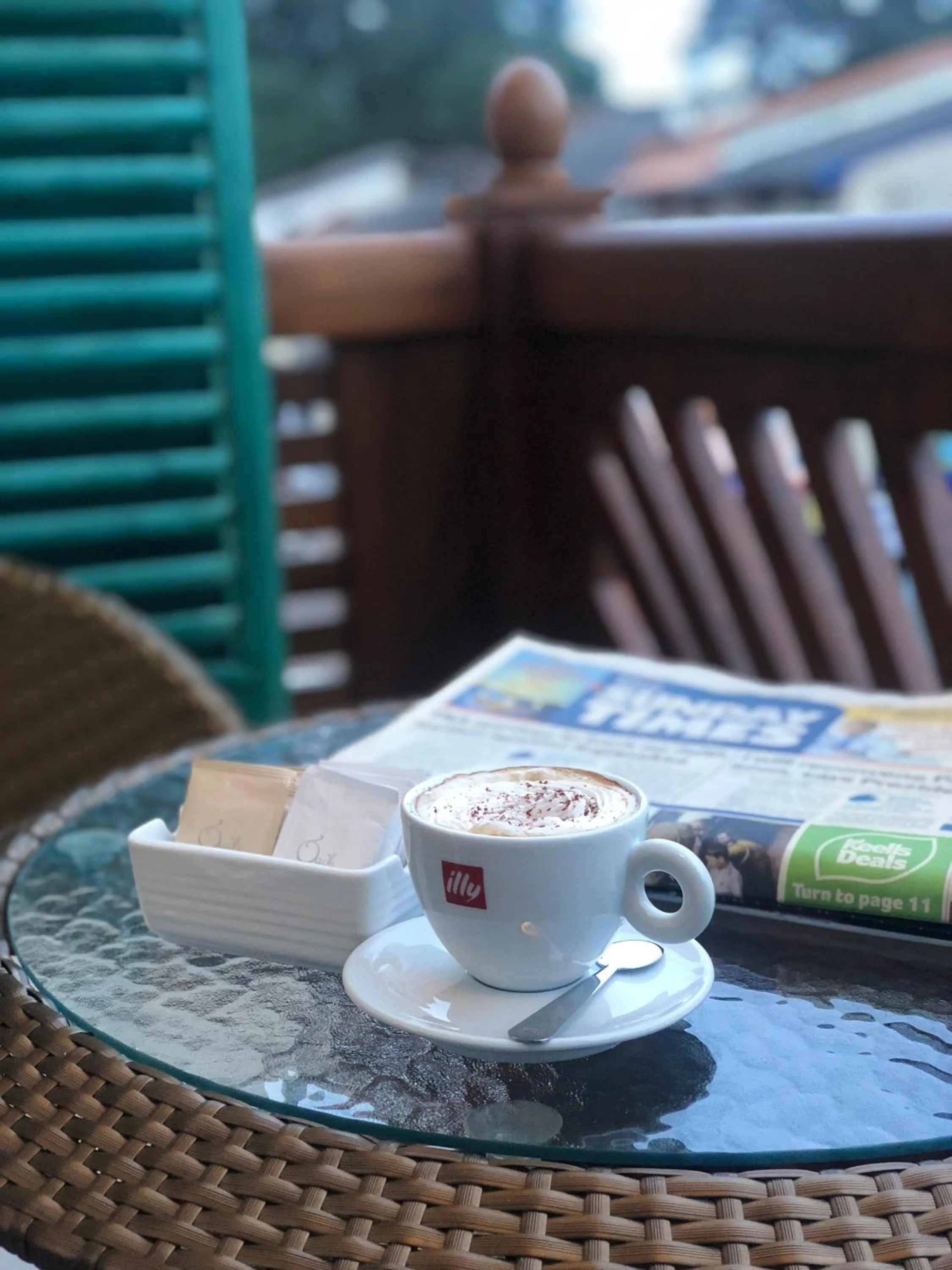 Balcony/Terrace in The Radh Hotel