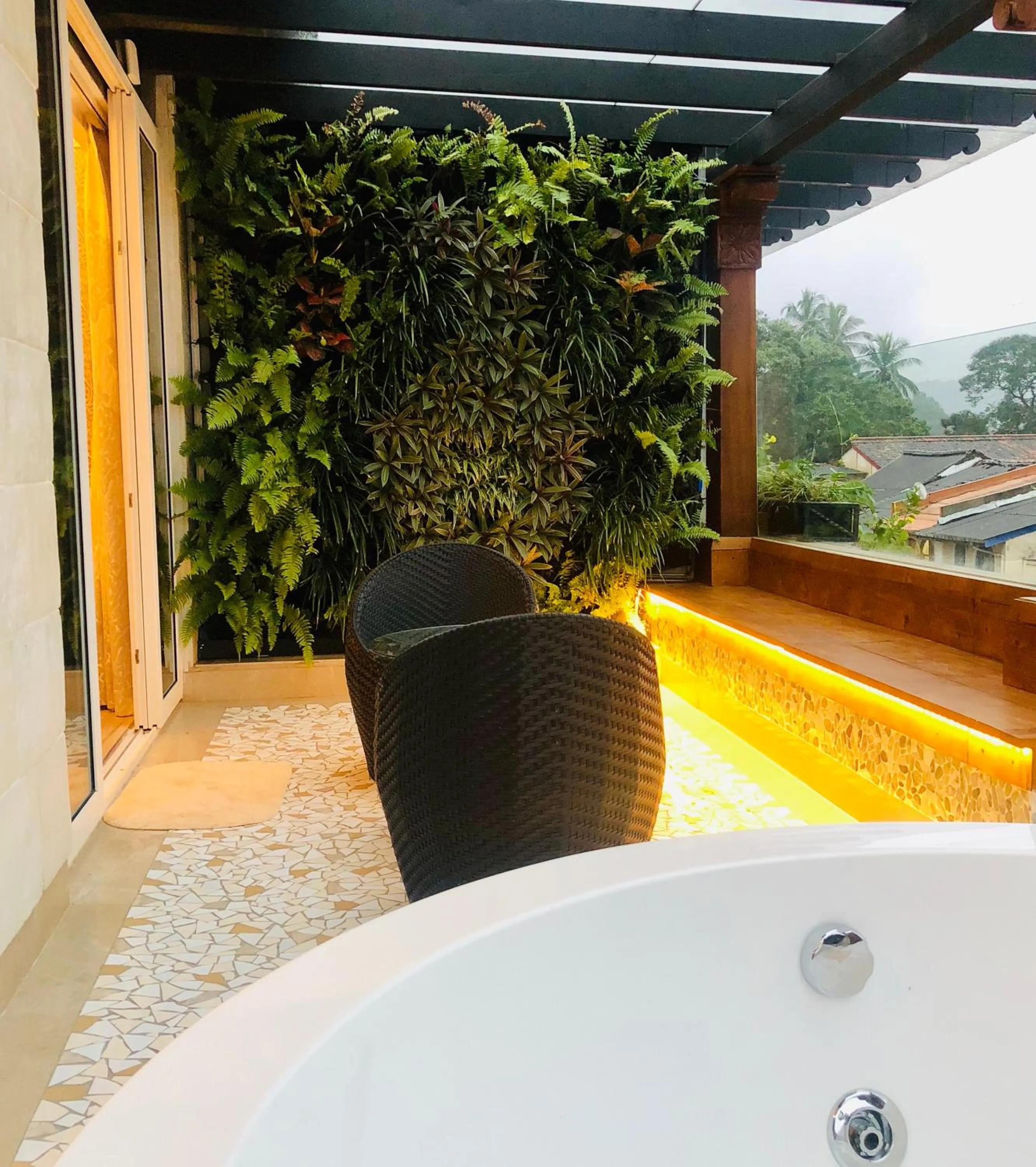 Balcony/Terrace in The Radh Hotel