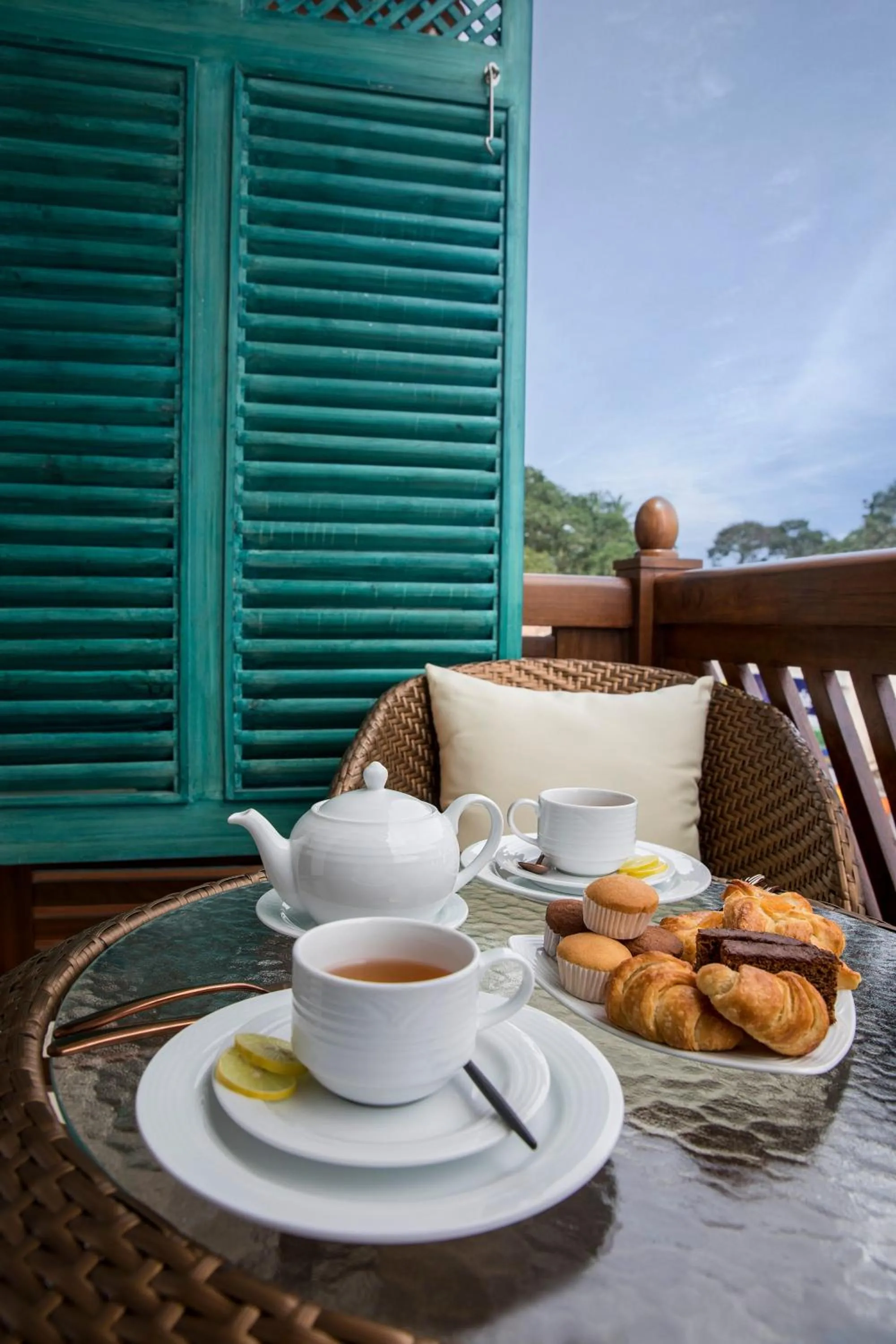 Balcony/Terrace in The Radh Hotel