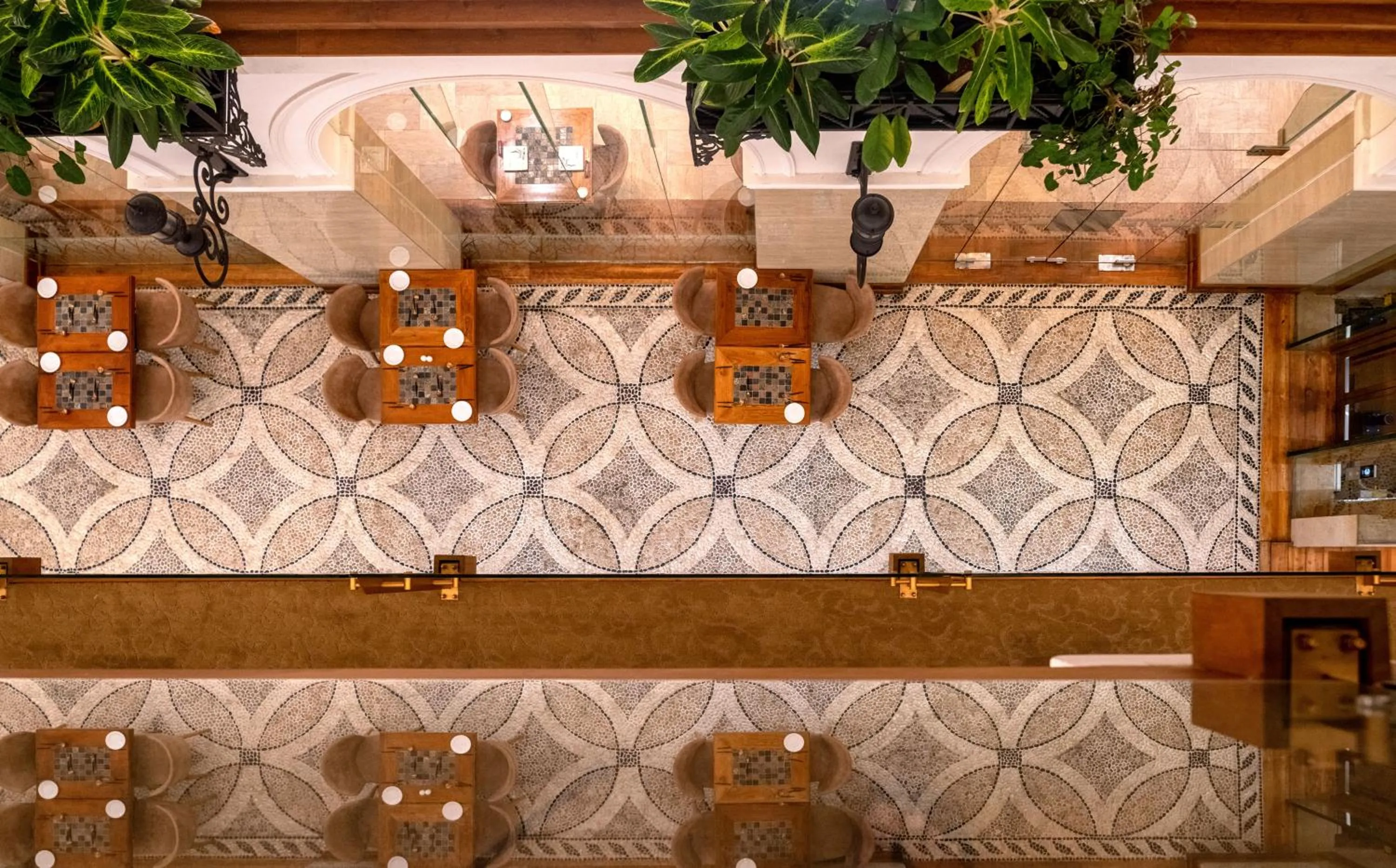 Decorative detail in The Radh Hotel