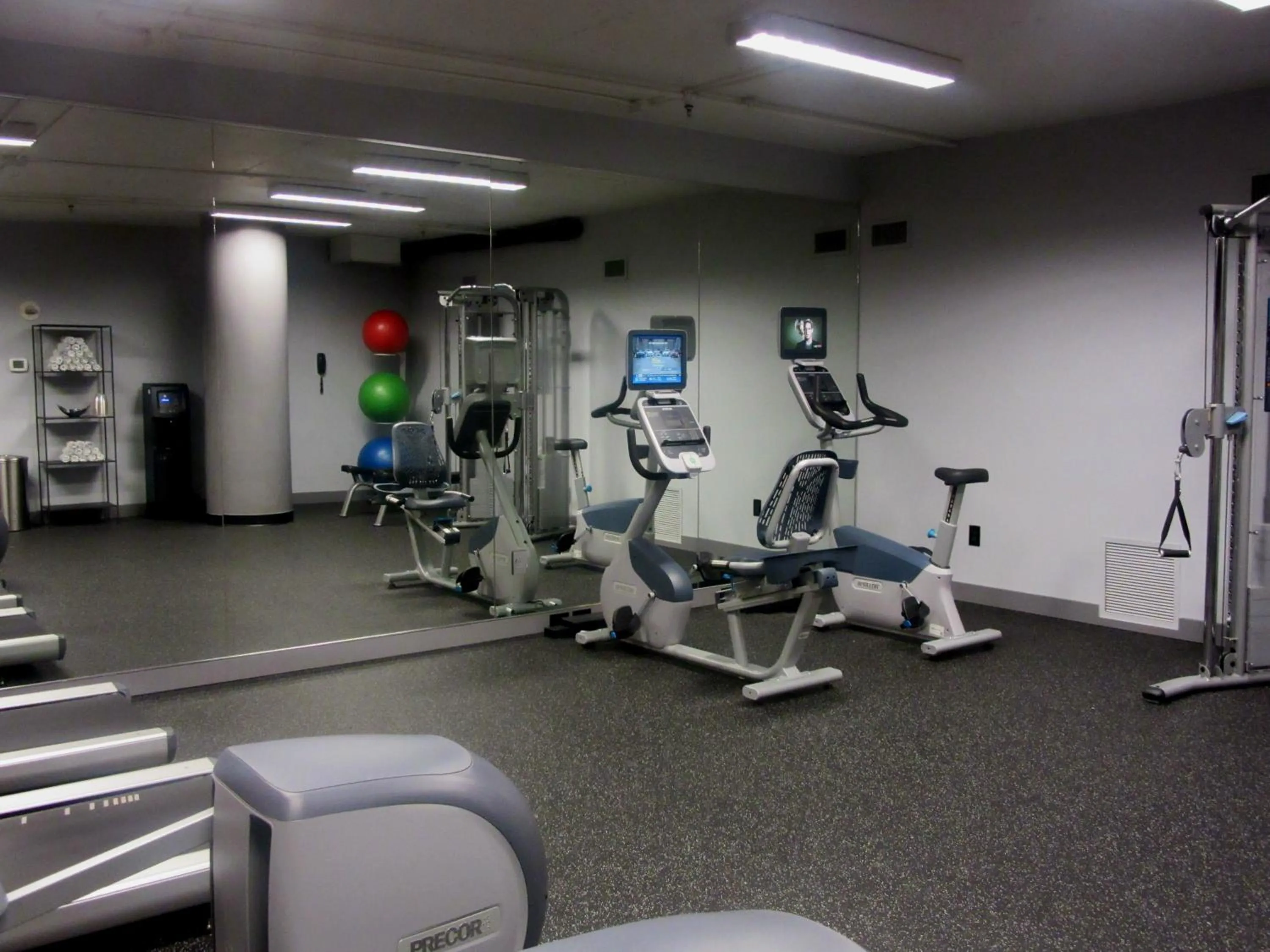 Fitness centre/facilities in The Paramount Hotel