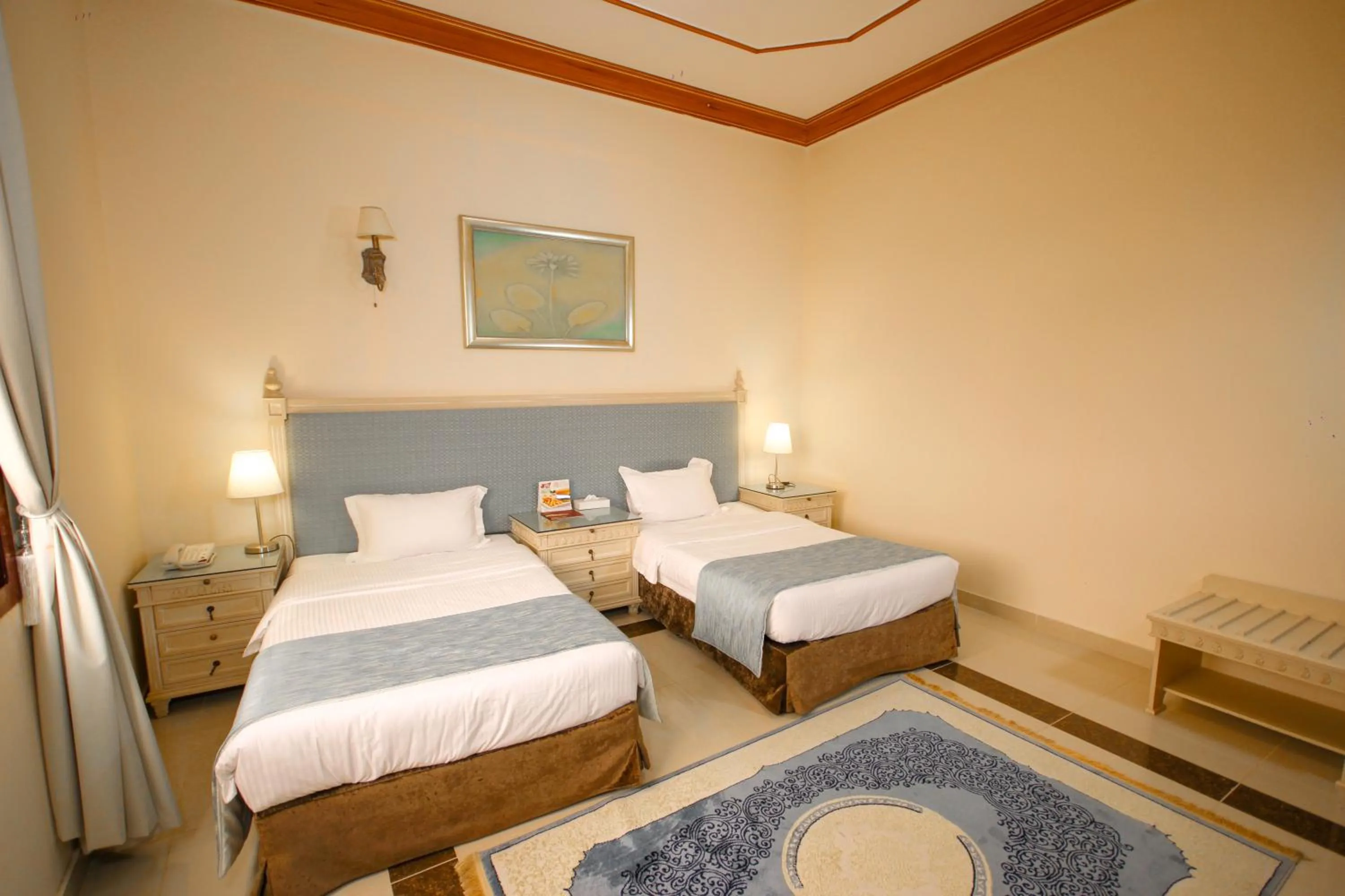 Bed in Al Bada Hotel and Resort