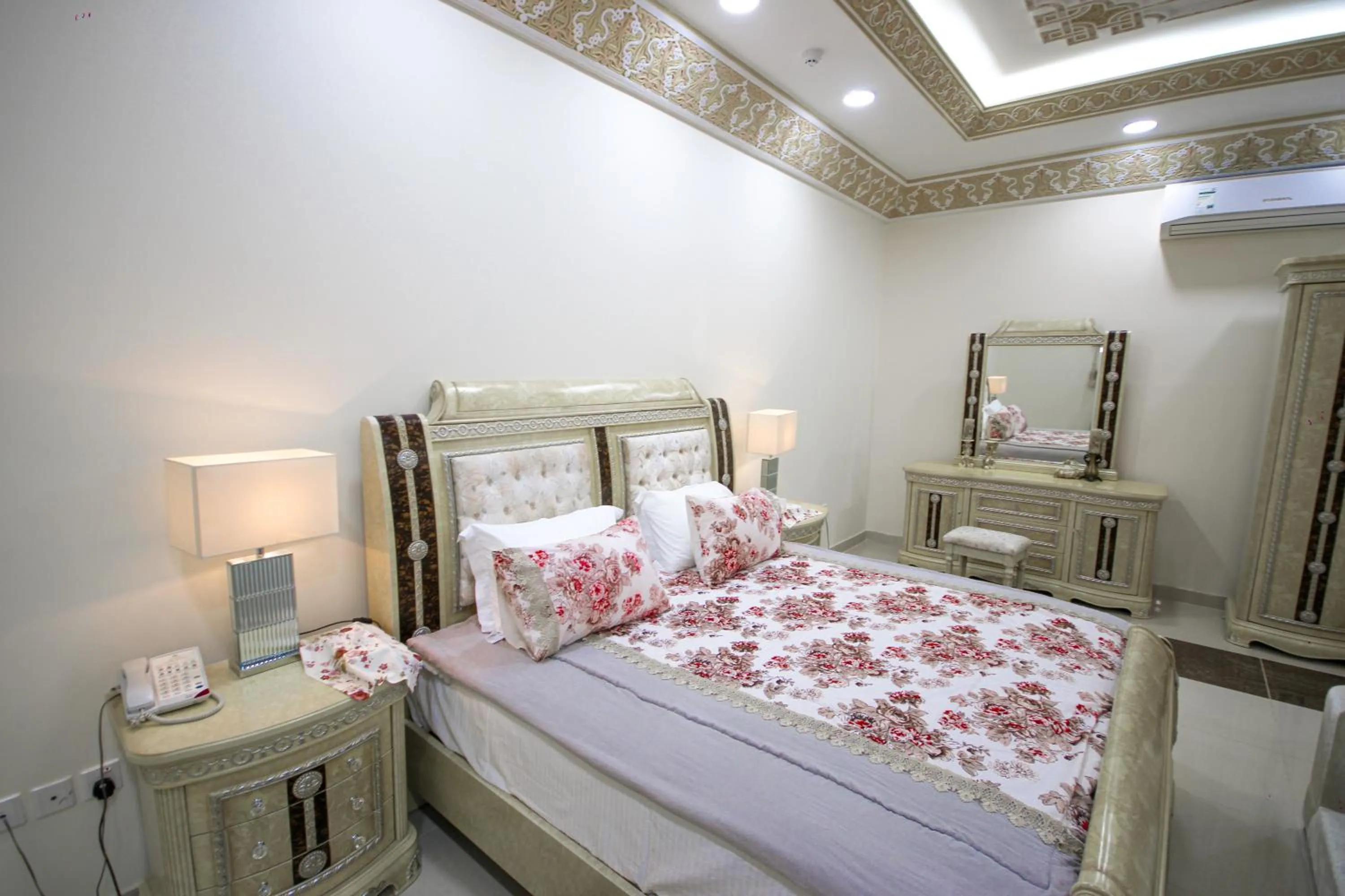 Bed in Al Bada Hotel and Resort