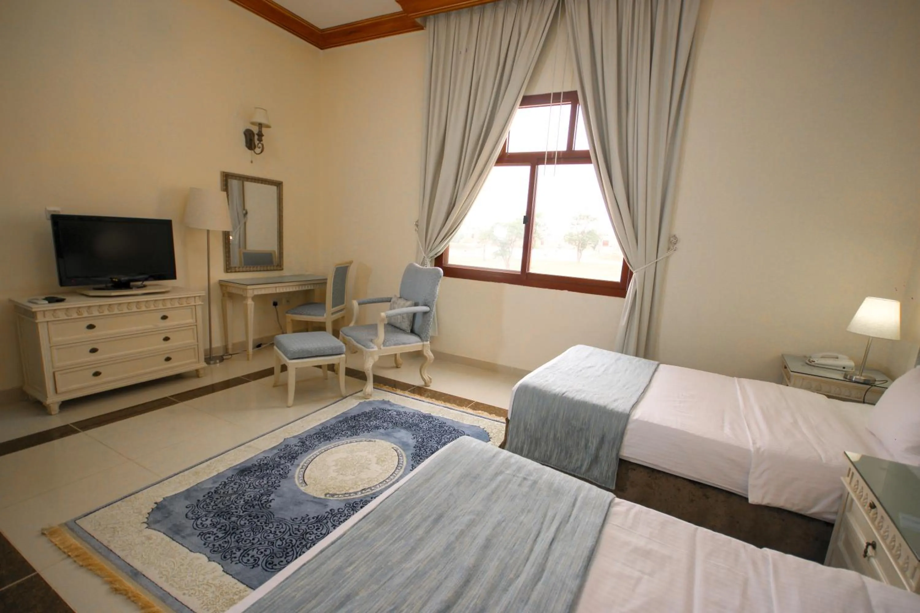 Bed in Al Bada Hotel and Resort