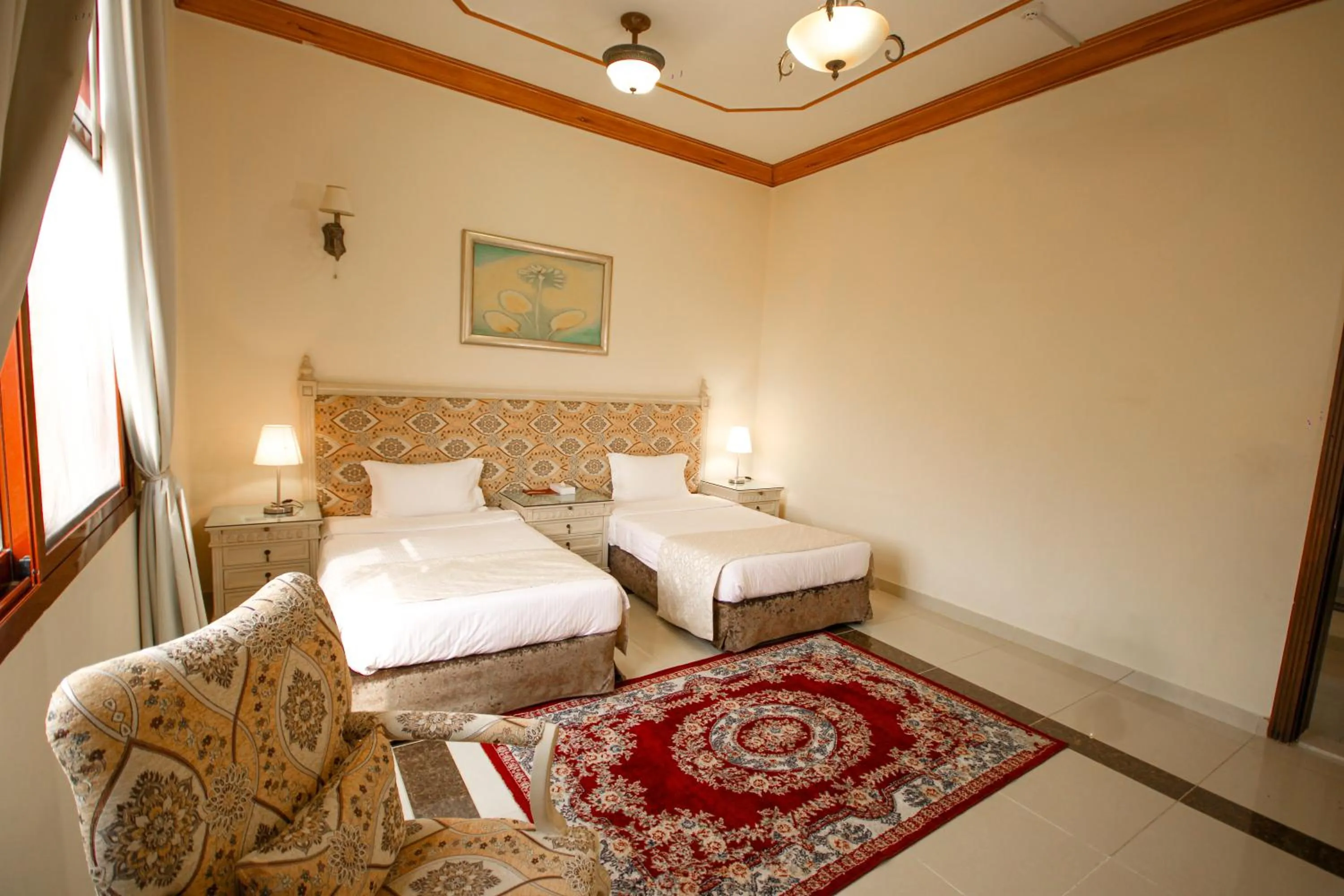 Bed in Al Bada Hotel and Resort