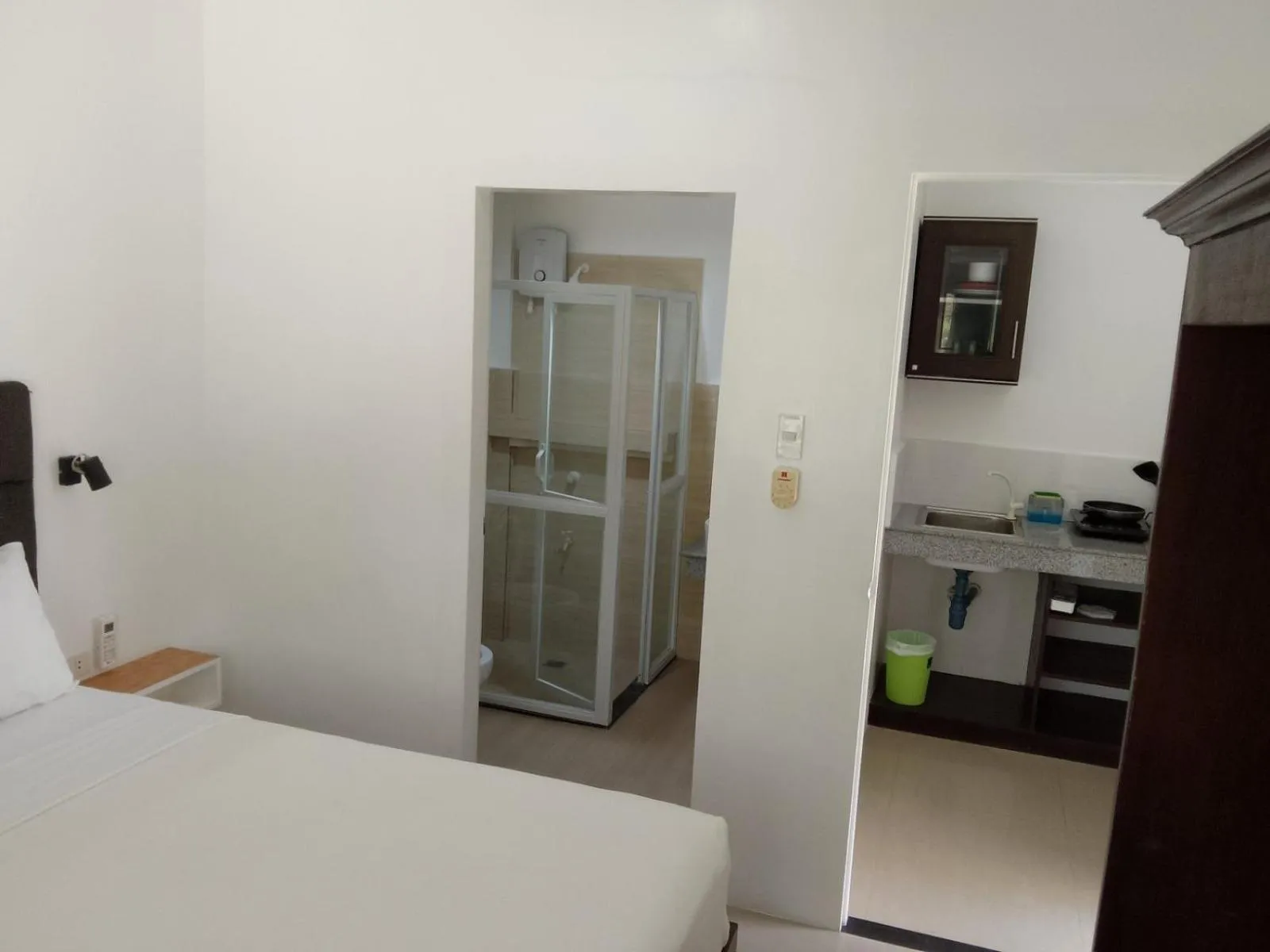 Bed in Heartland Hotel Serviced Rooms & Apartments.