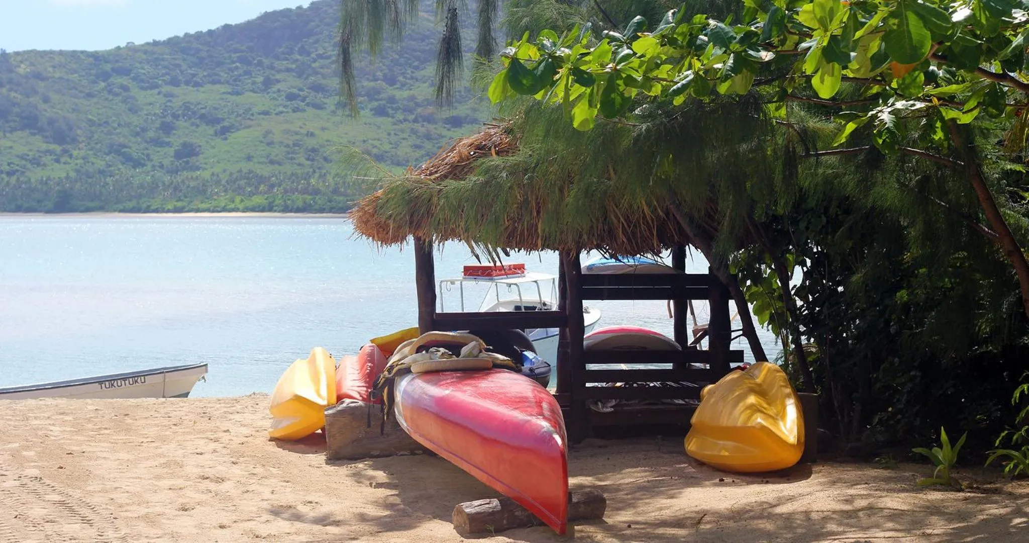 Aqua park in Navutu Stars Resort