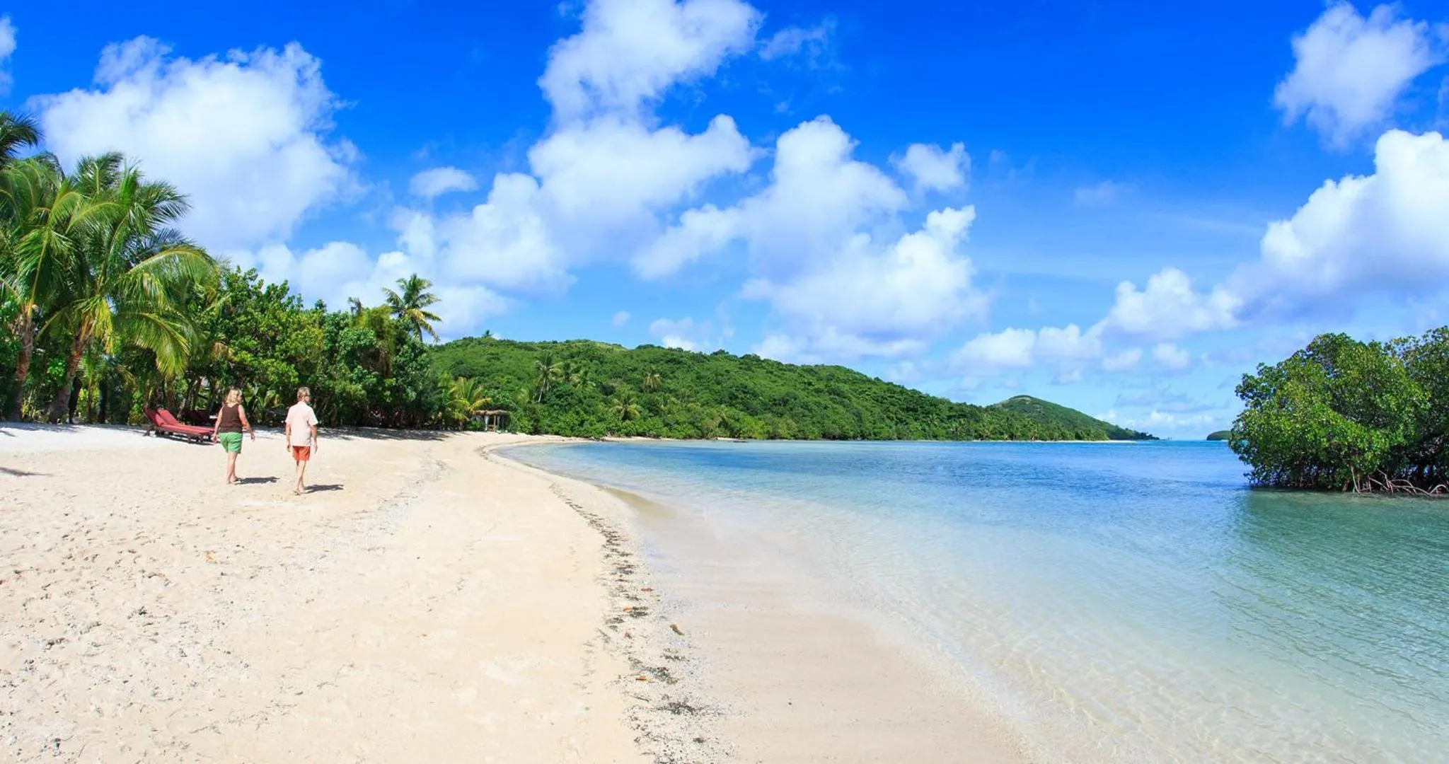 People in Navutu Stars Resort