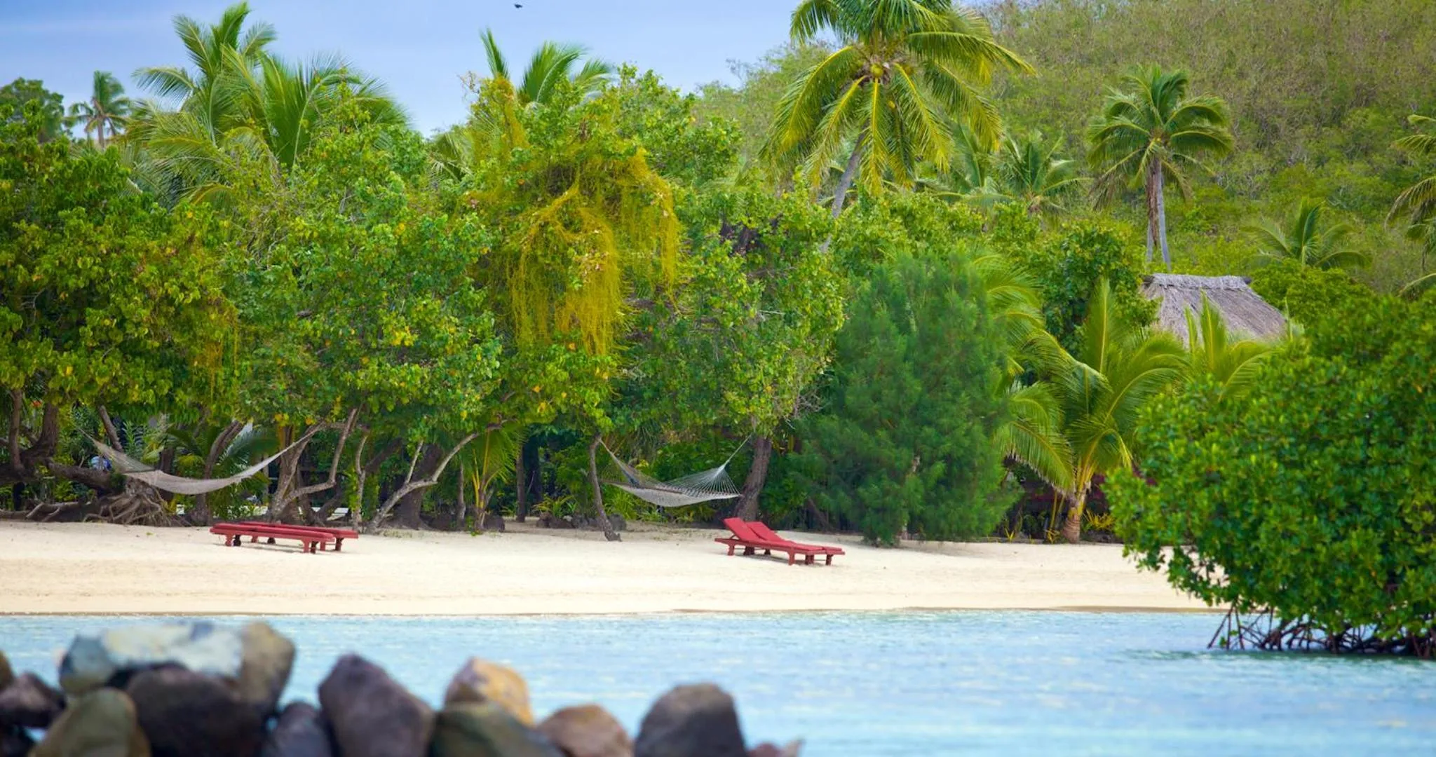 sunbed in Navutu Stars Resort