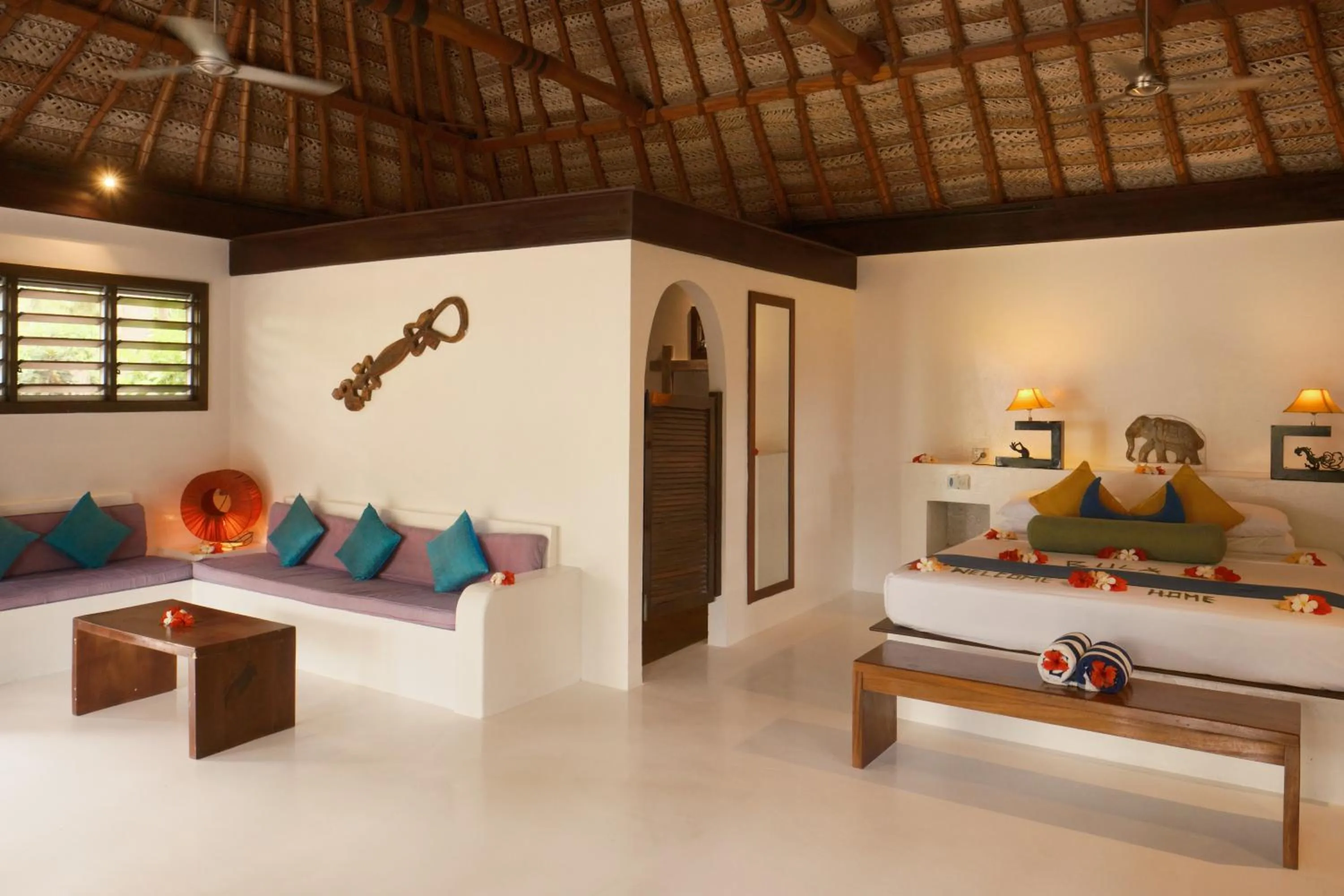 Decorative detail in Navutu Stars Resort