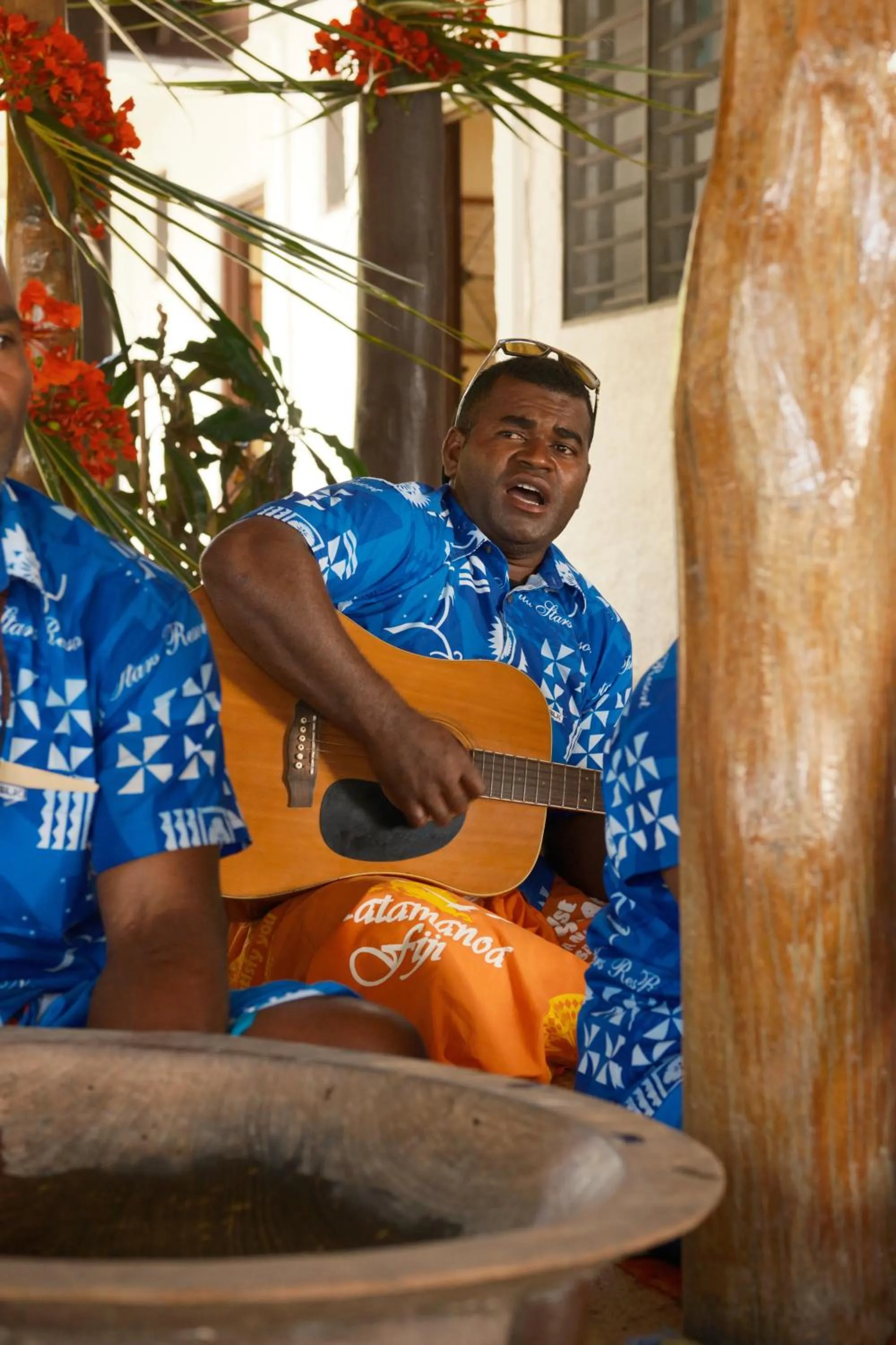 People in Navutu Stars Resort