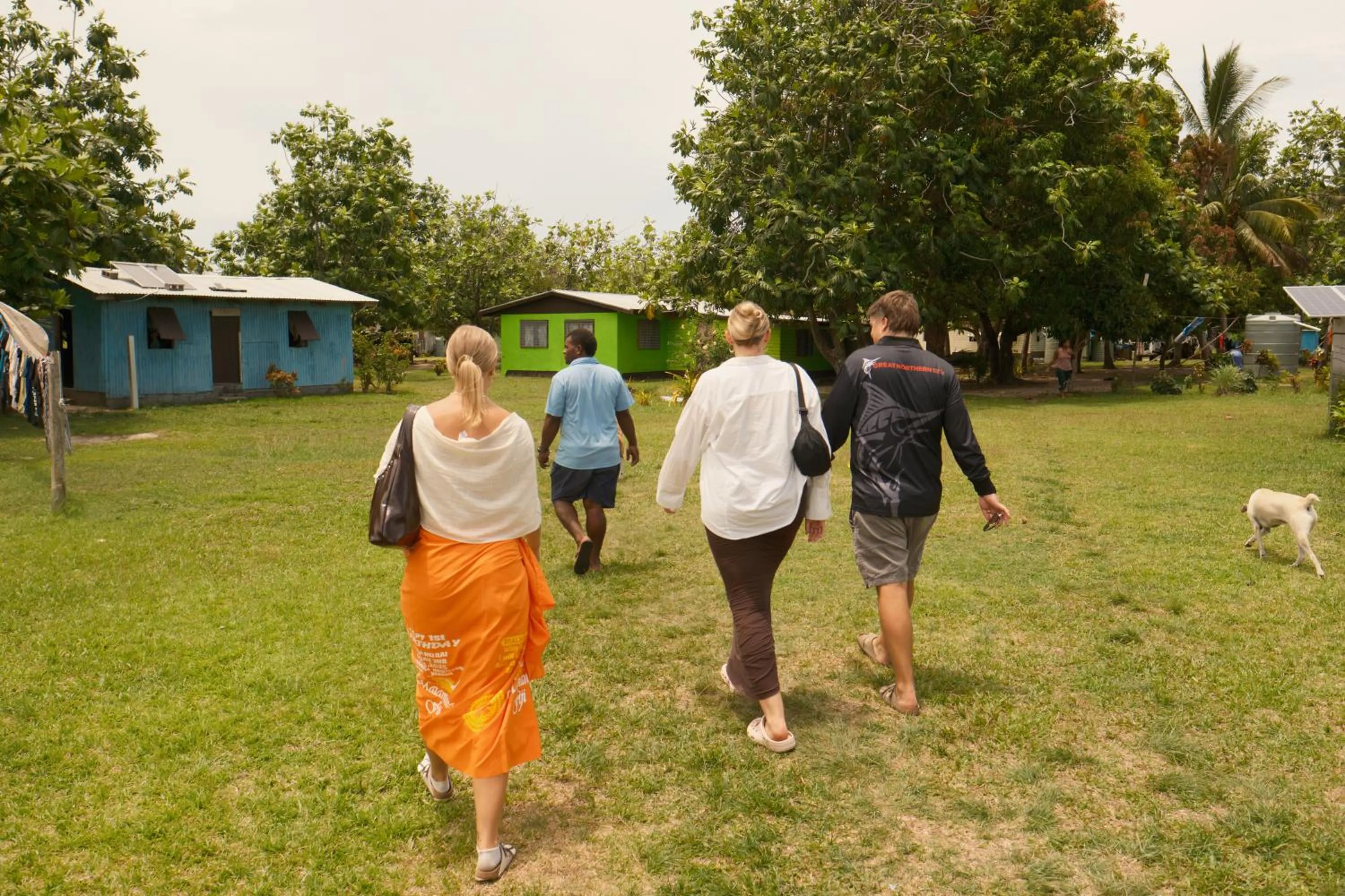 People in Navutu Stars Resort