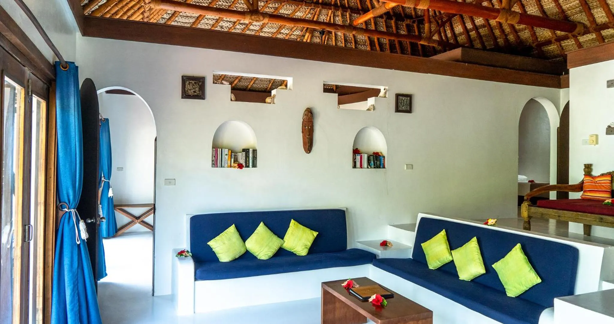 Seating area in Navutu Stars Resort