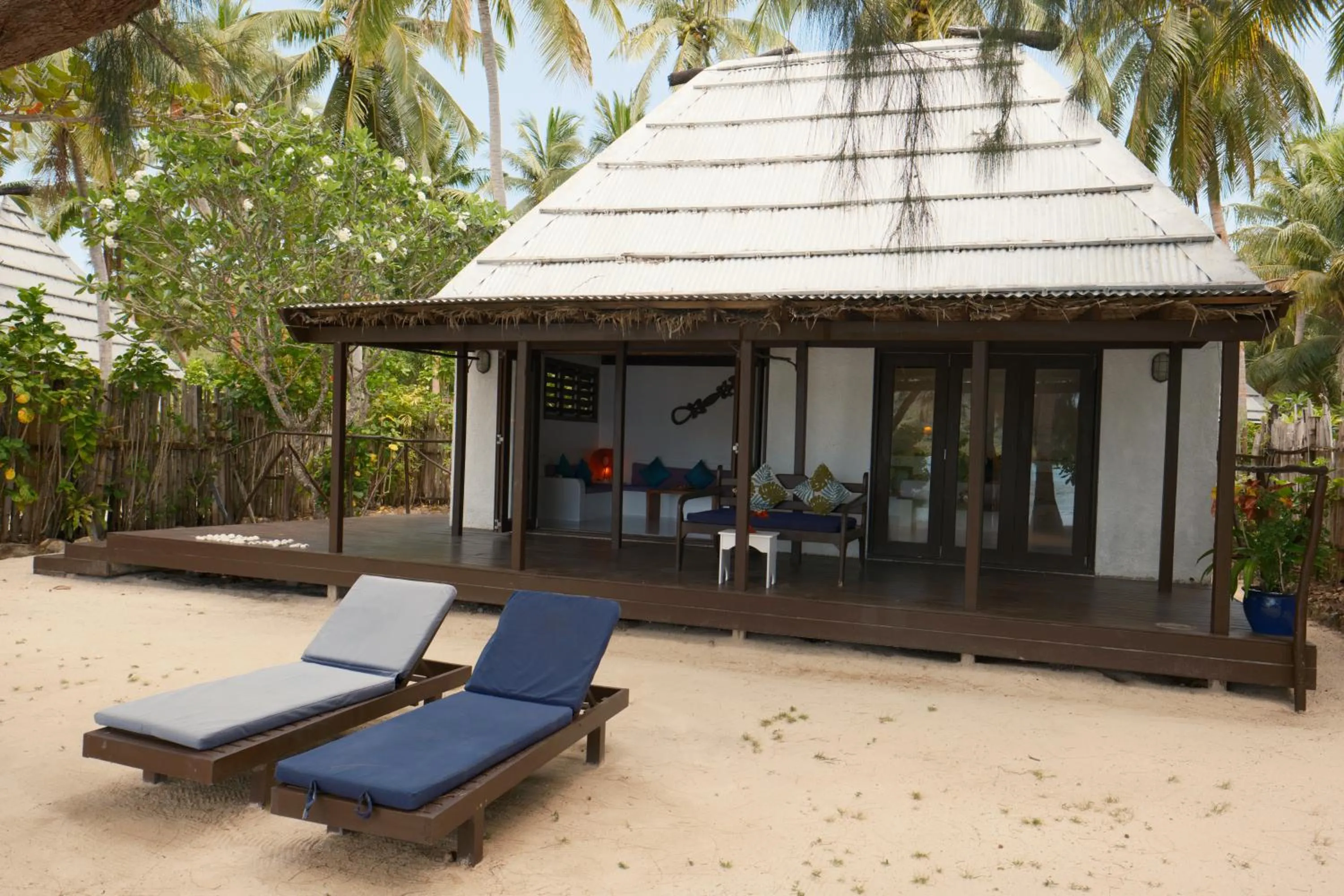 Patio in Navutu Stars Resort