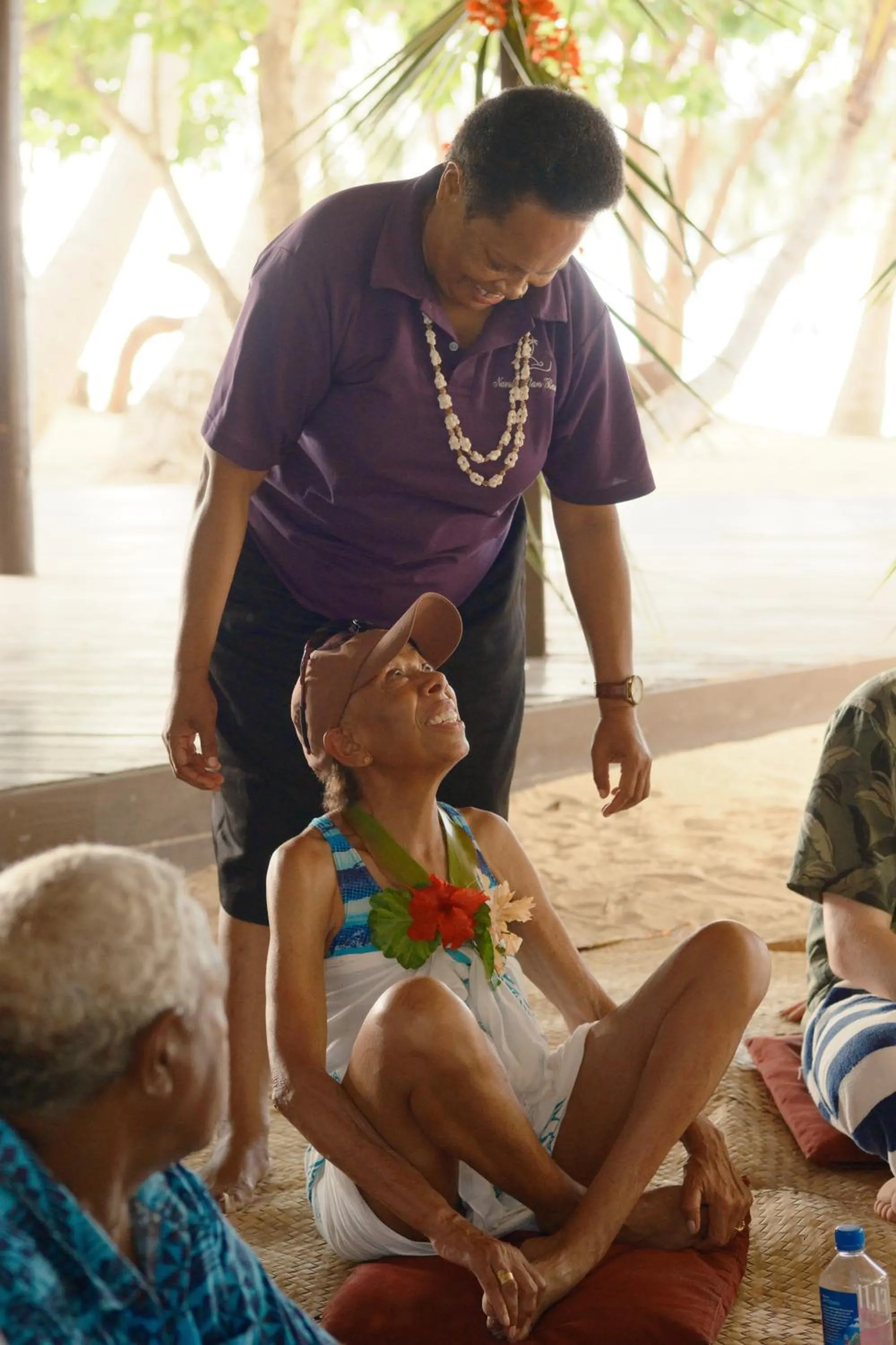 People in Navutu Stars Resort