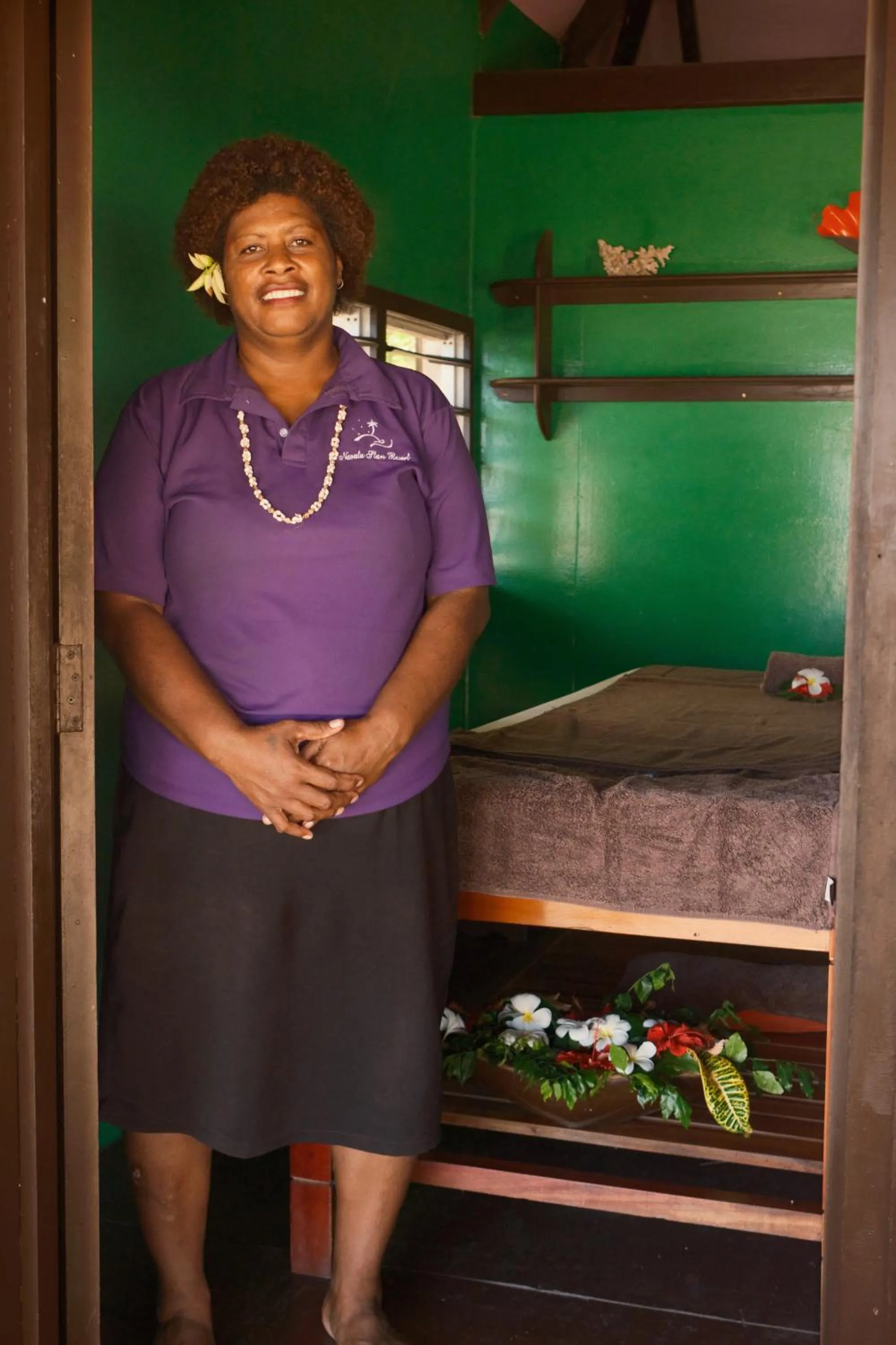 Staff in Navutu Stars Resort