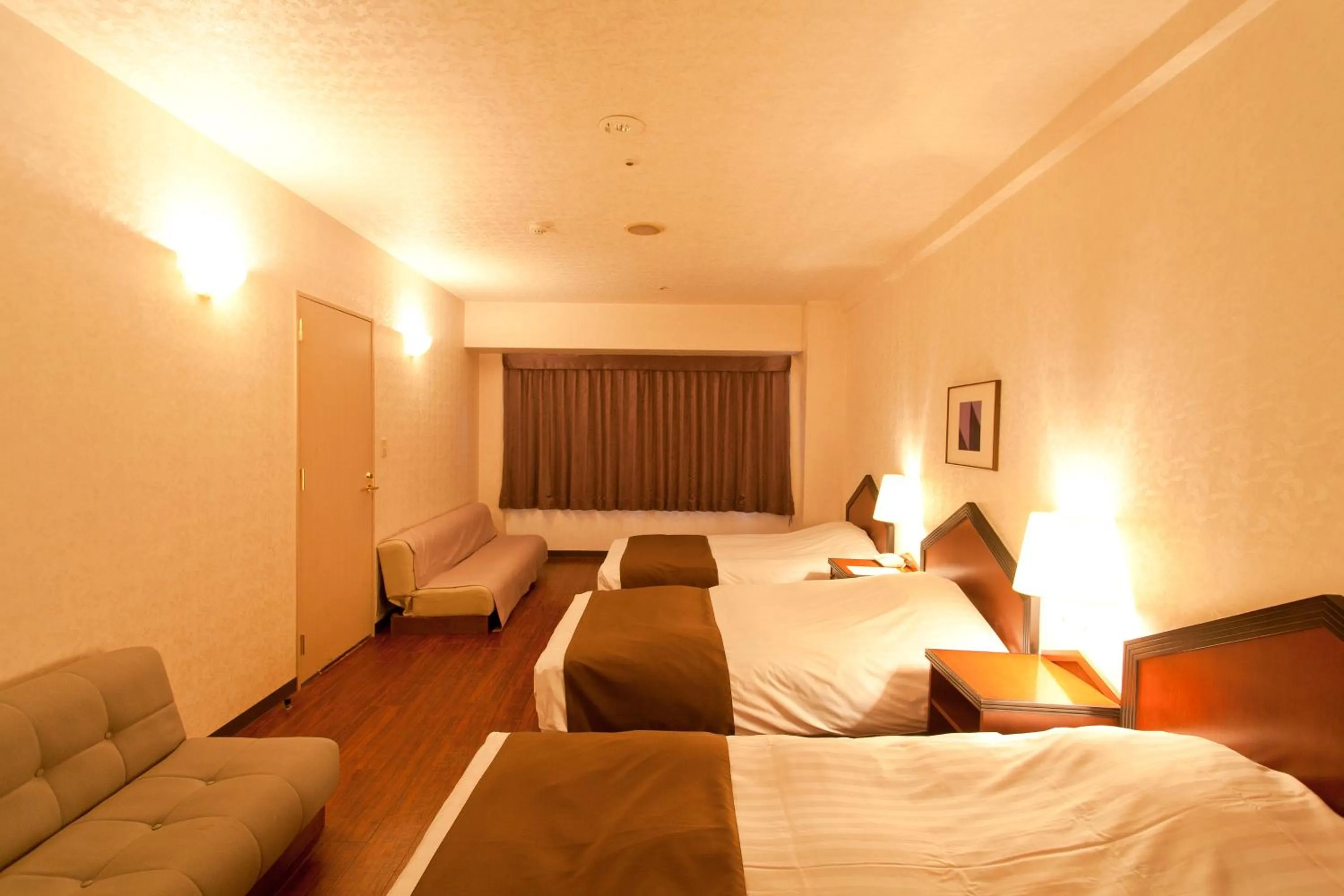 Photo of the whole room, Bed in Otaru Asari Classe Hotel