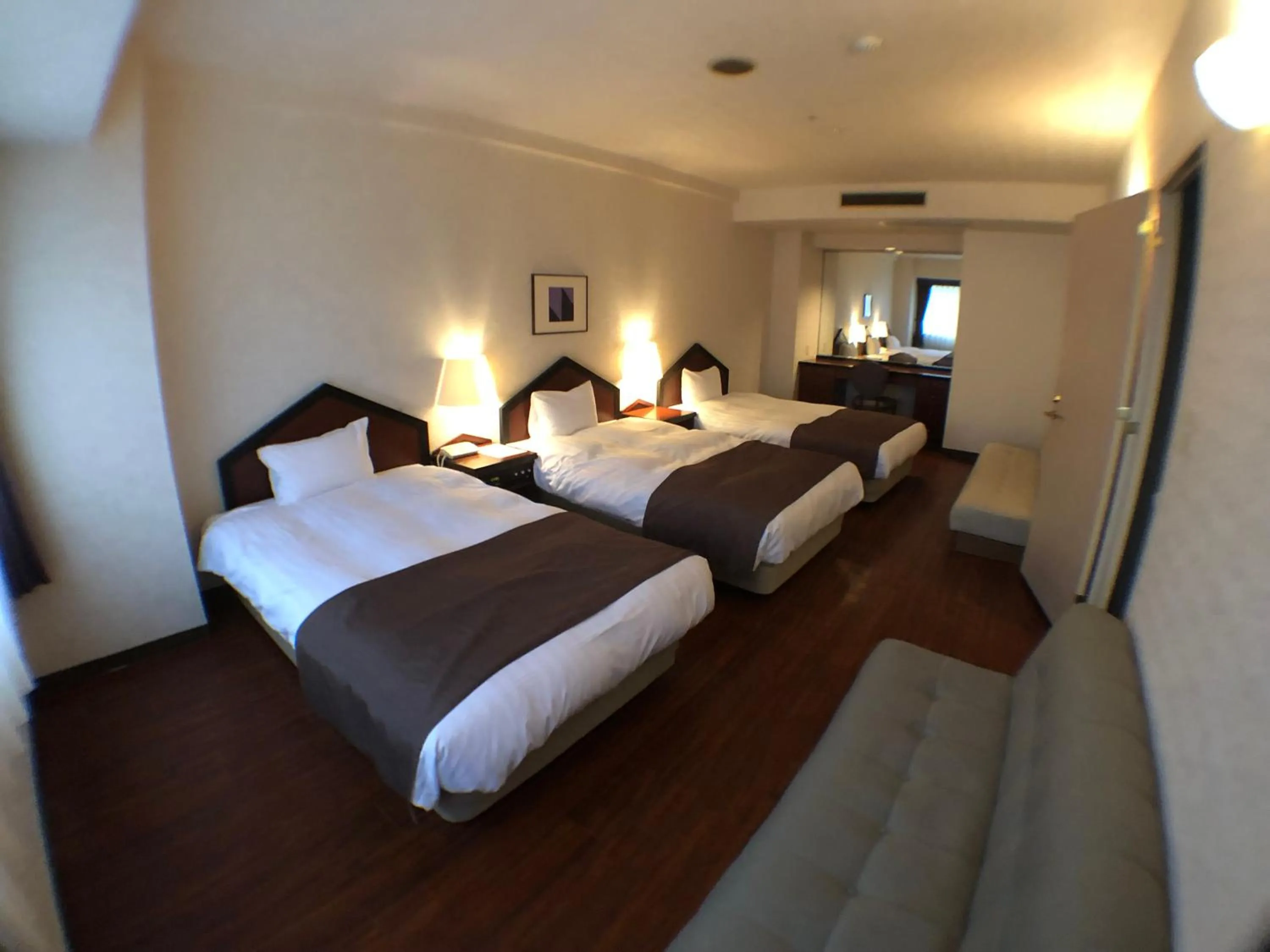 Photo of the whole room, Bed in Otaru Asari Classe Hotel