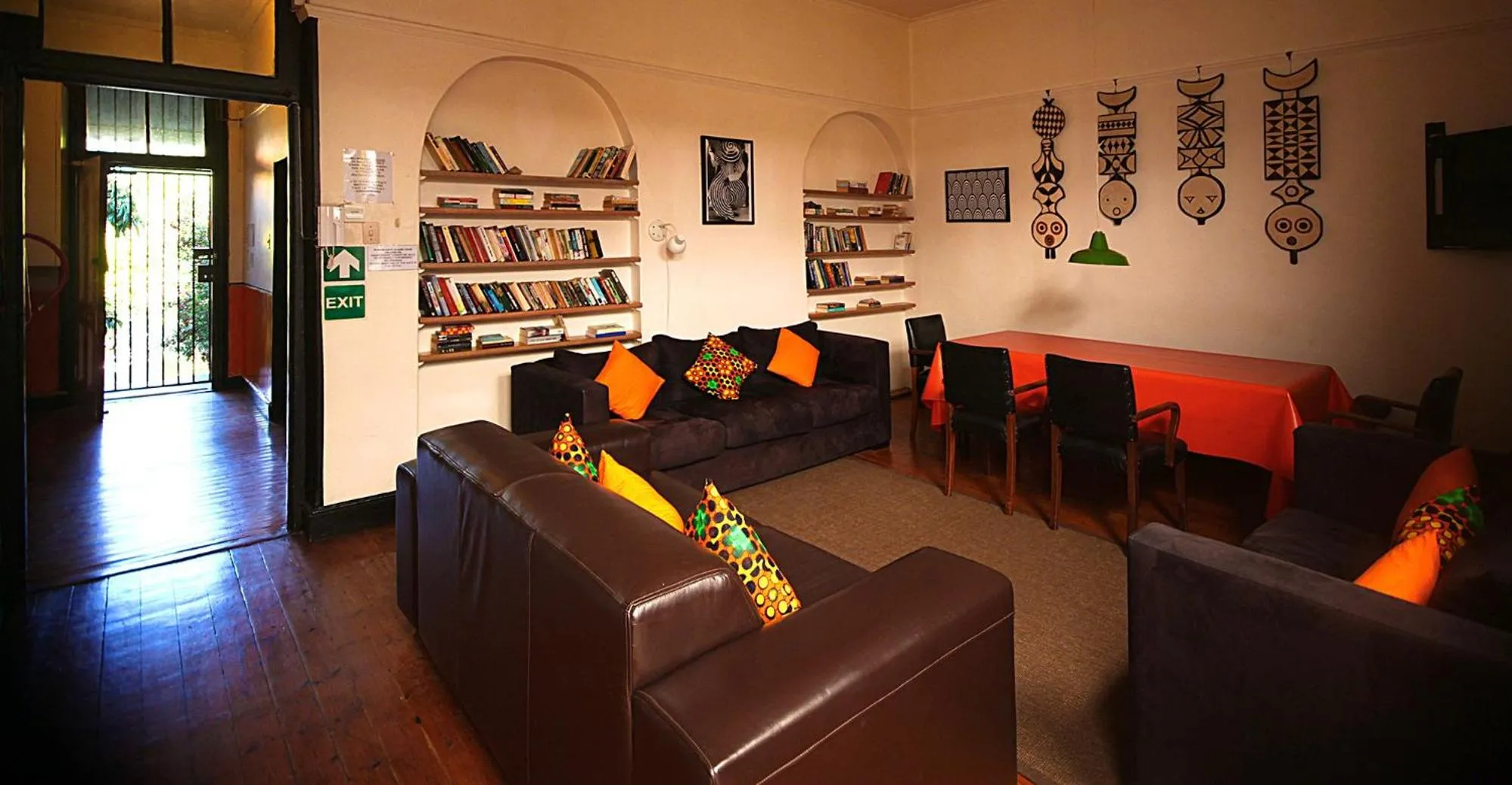 Library in Zebra Crossing Backpacker