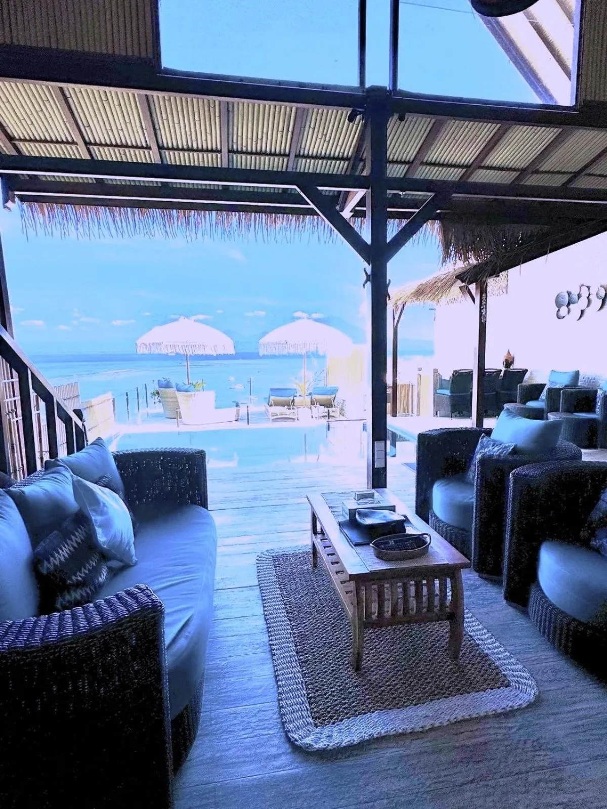 Dining area in Lembongan Harmony Villas