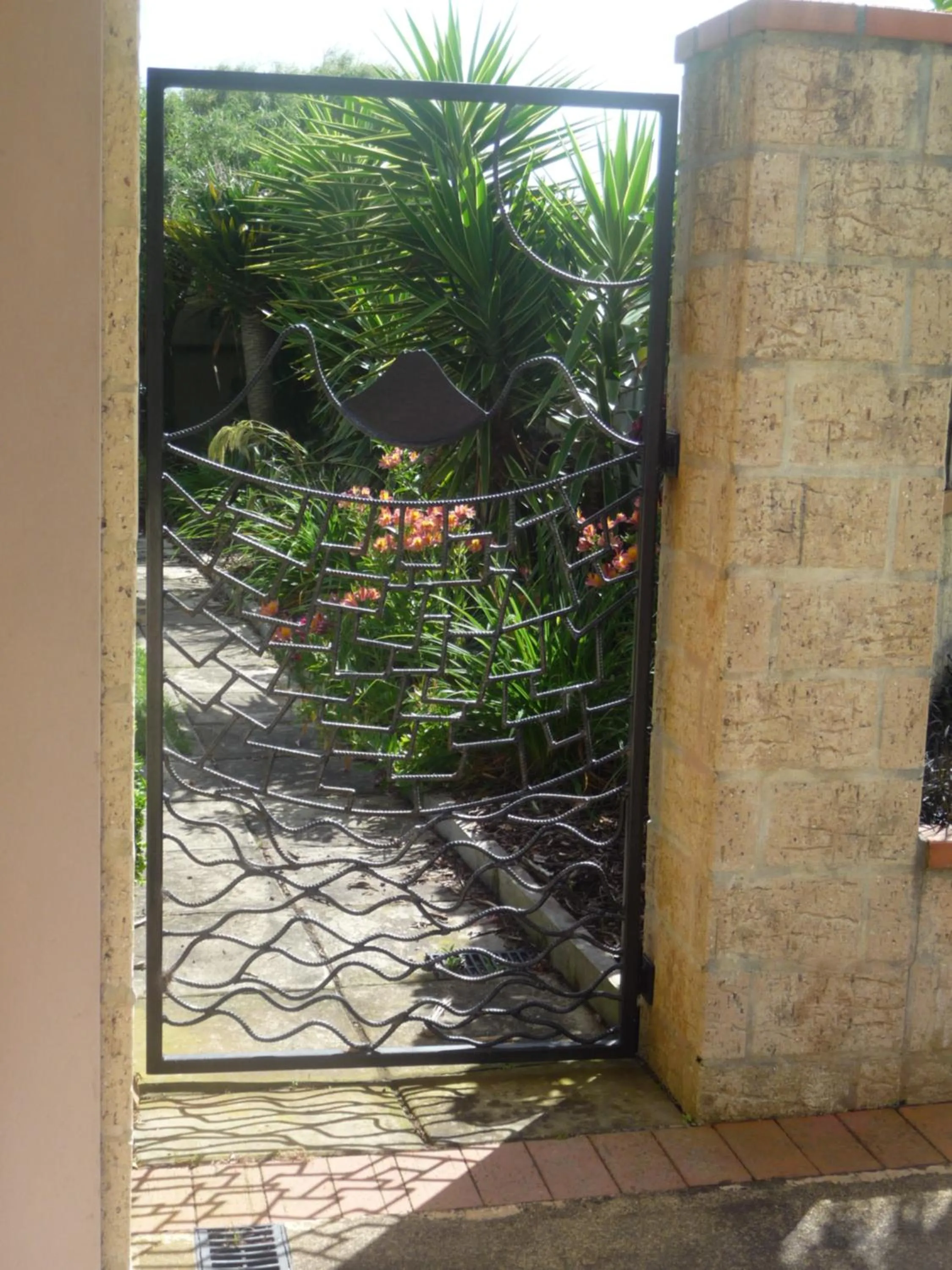 Garden view in 49 on Jans Beach Break