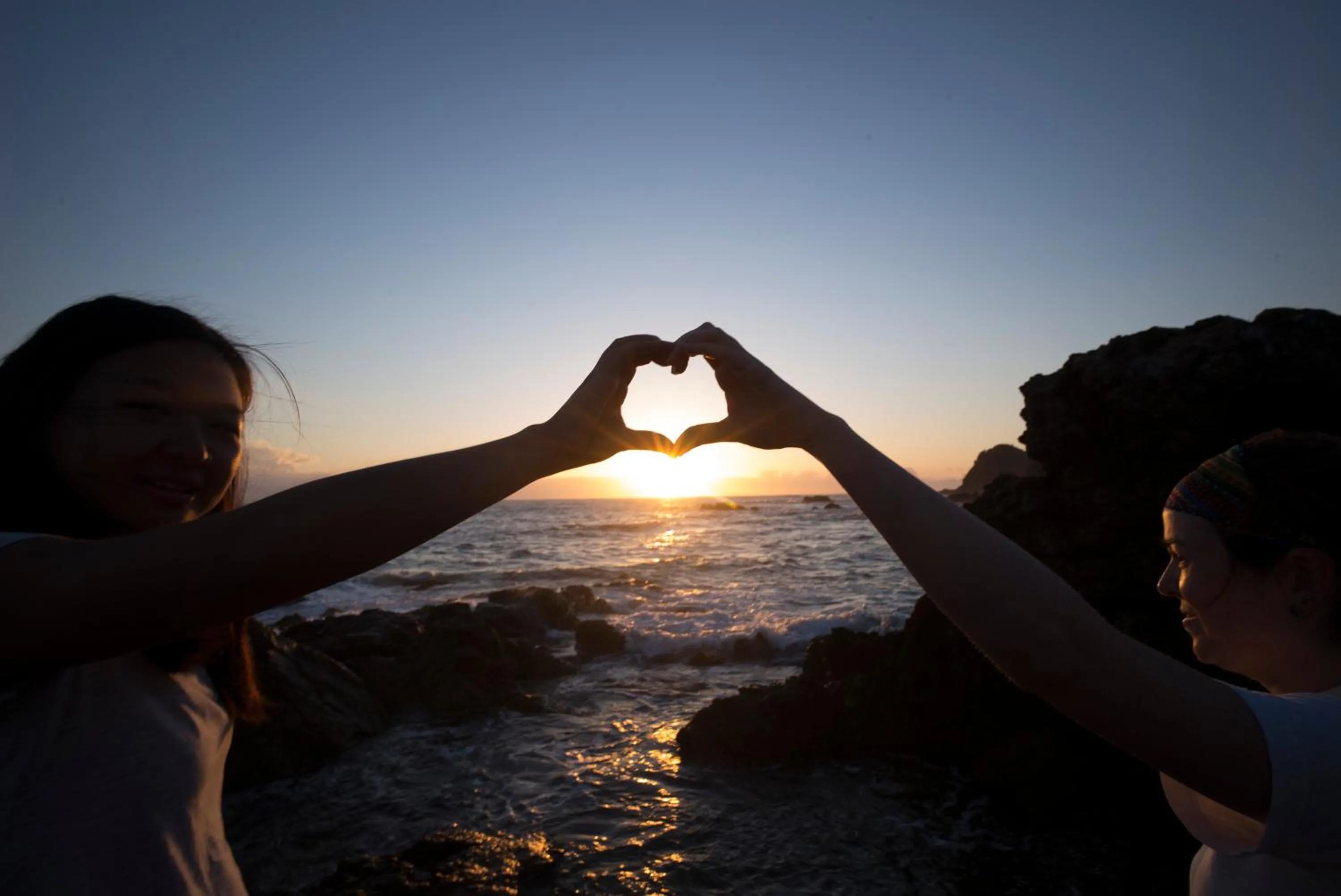 Beach in Ozzie Pozzie Backpackers