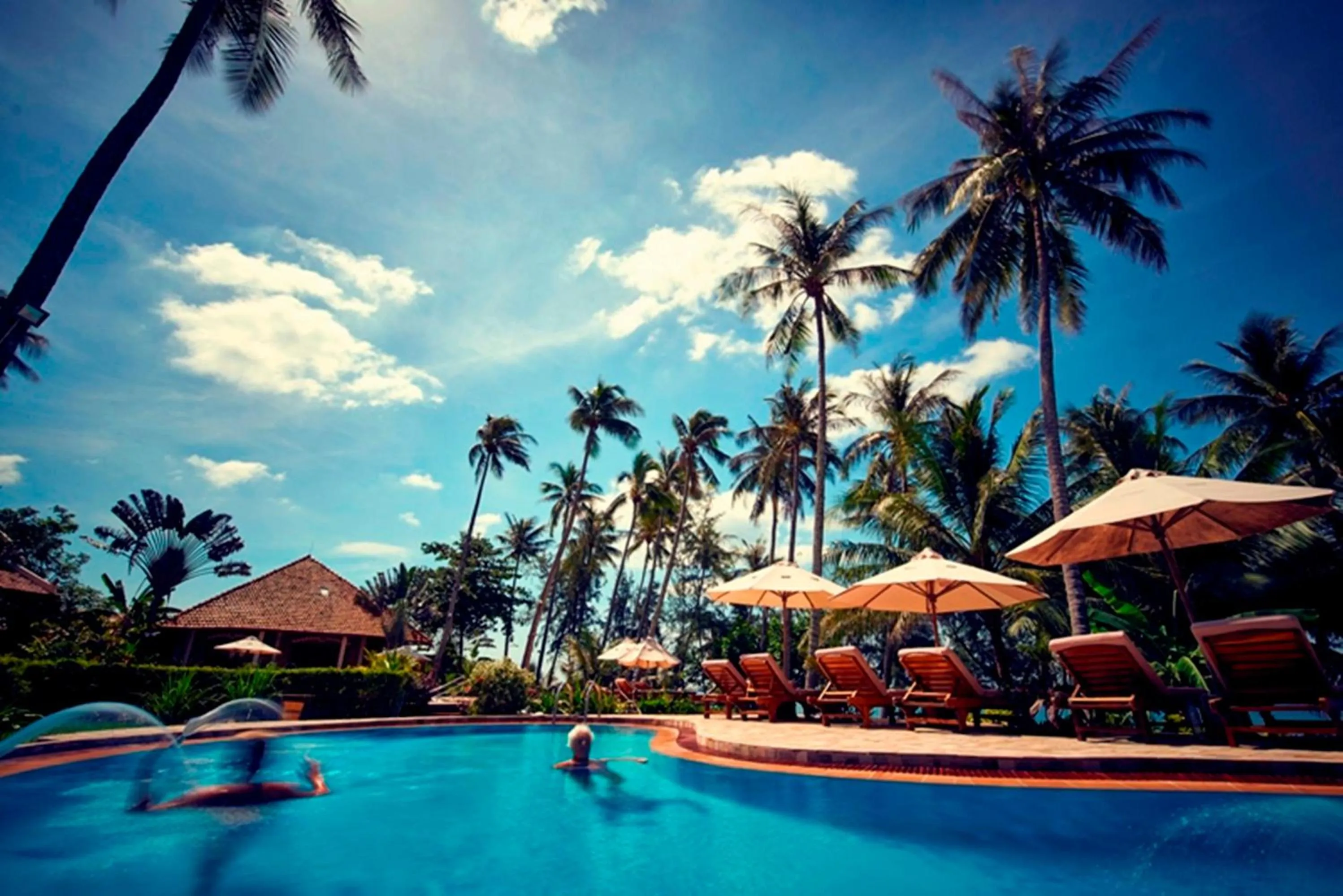 Garden in Cassia Cottage Resort and Spa