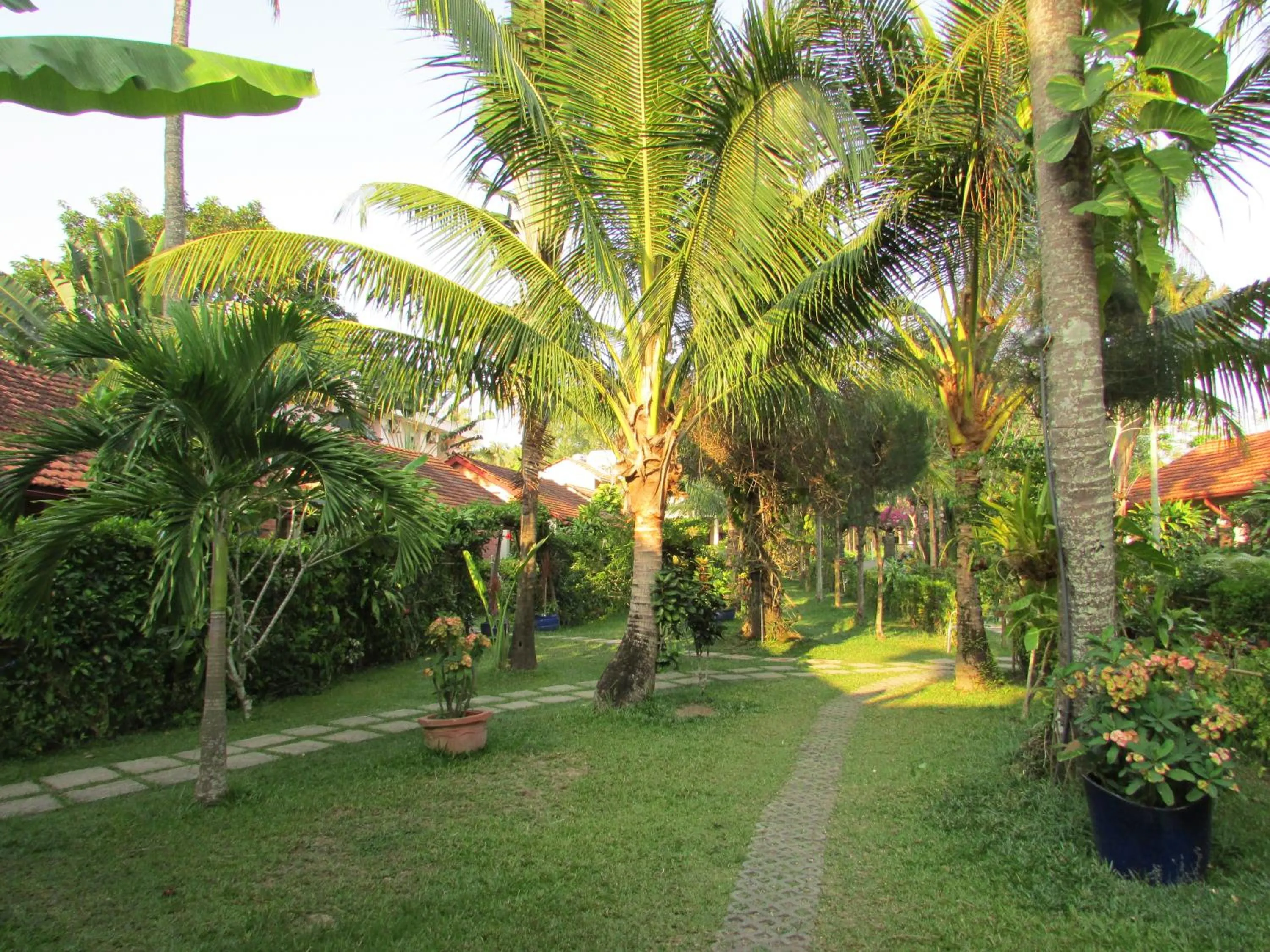 Garden in Cassia Cottage Resort and Spa