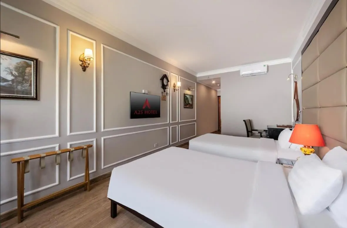 Bed in A25 Hotel - 23 Quán Thánh