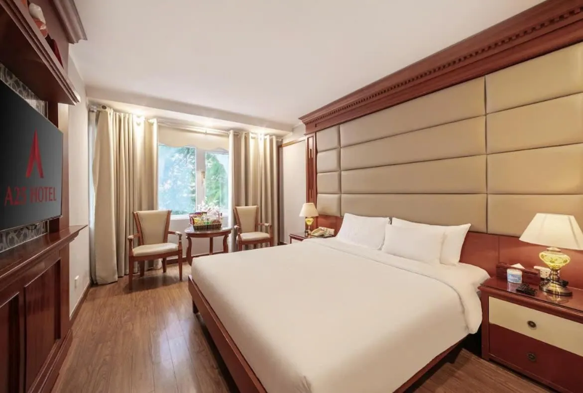 Bed in A25 Hotel - 23 Quán Thánh