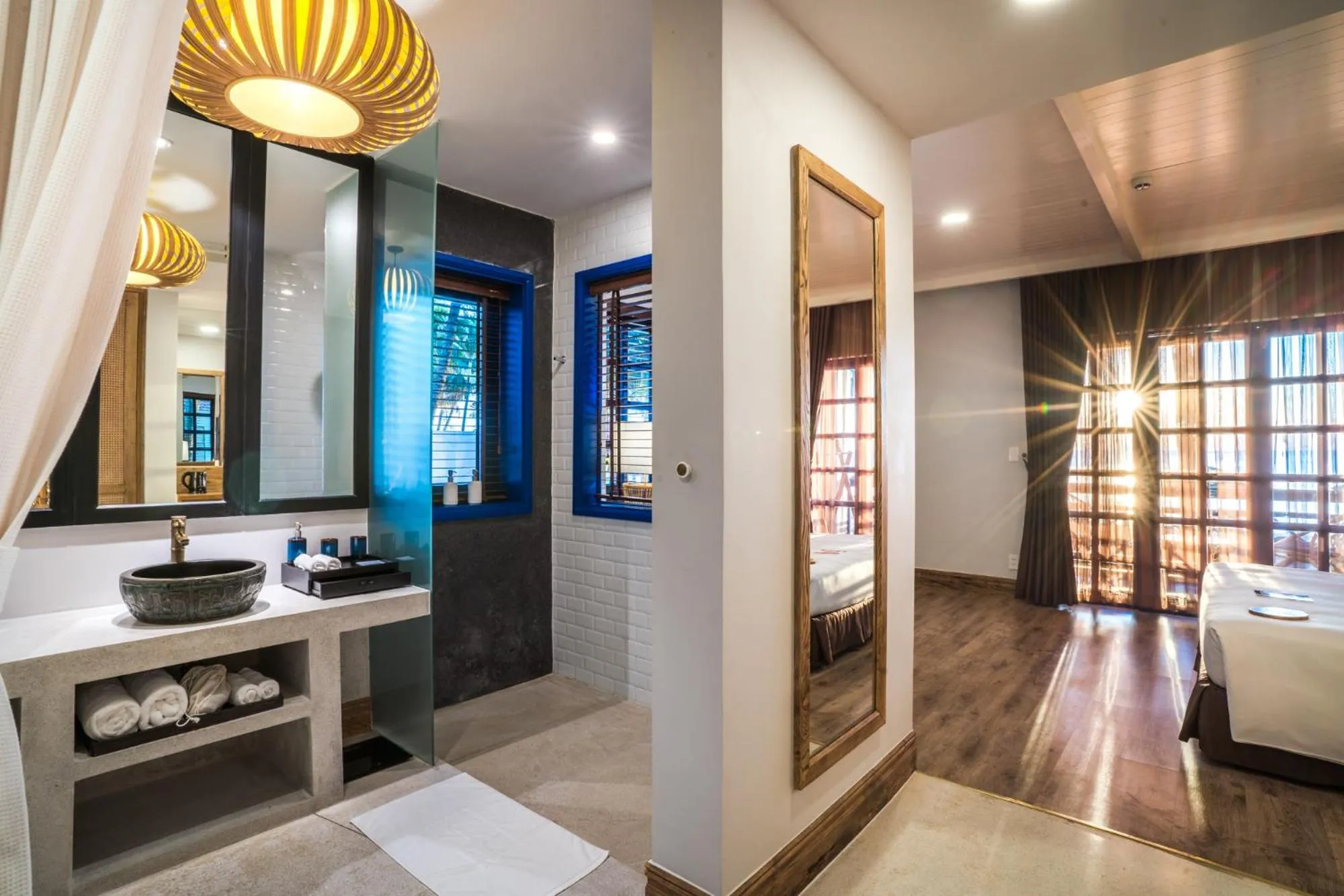 Photo of the whole room, Bed in L'Azure Resort and Spa