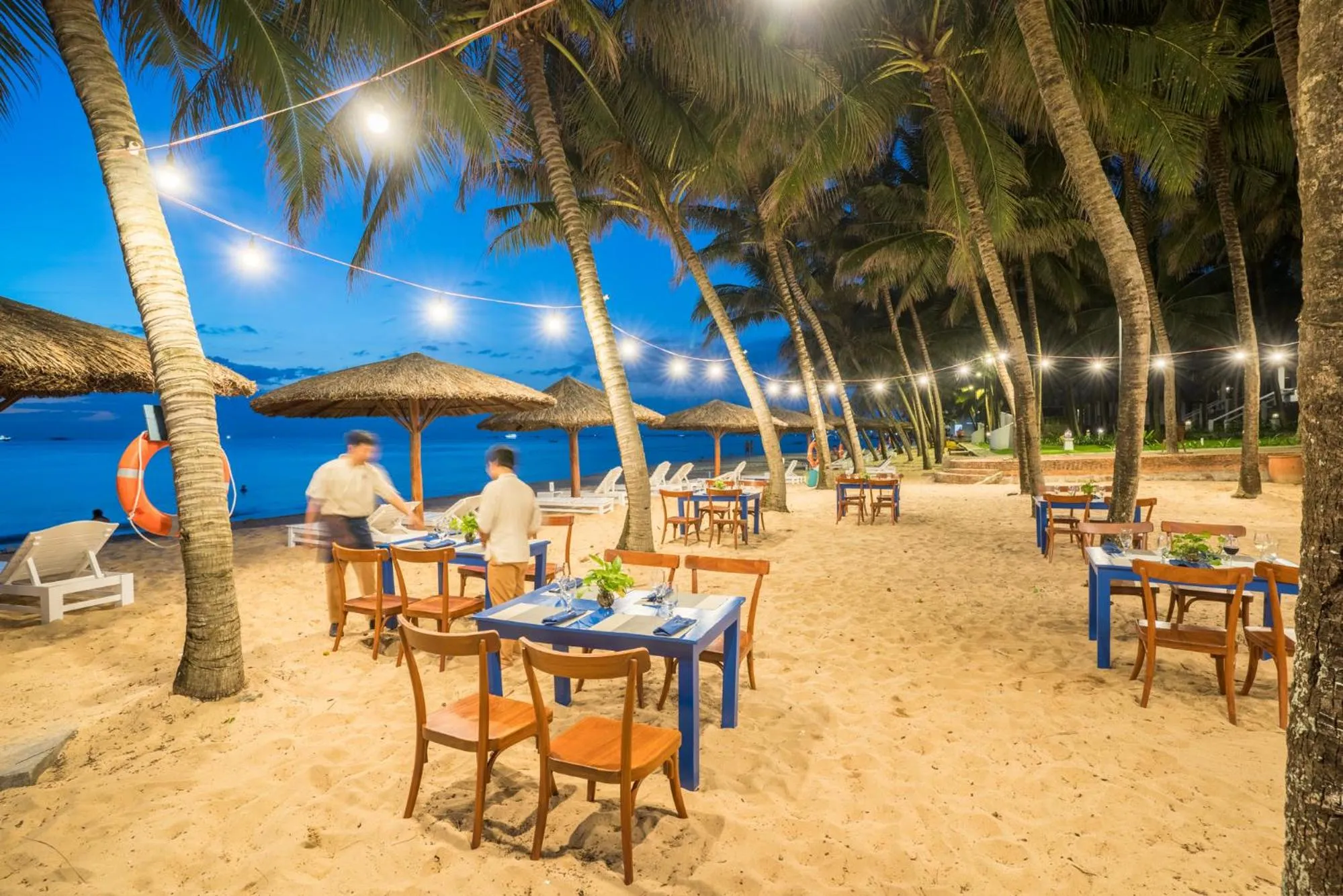 Beach in L'Azure Resort and Spa