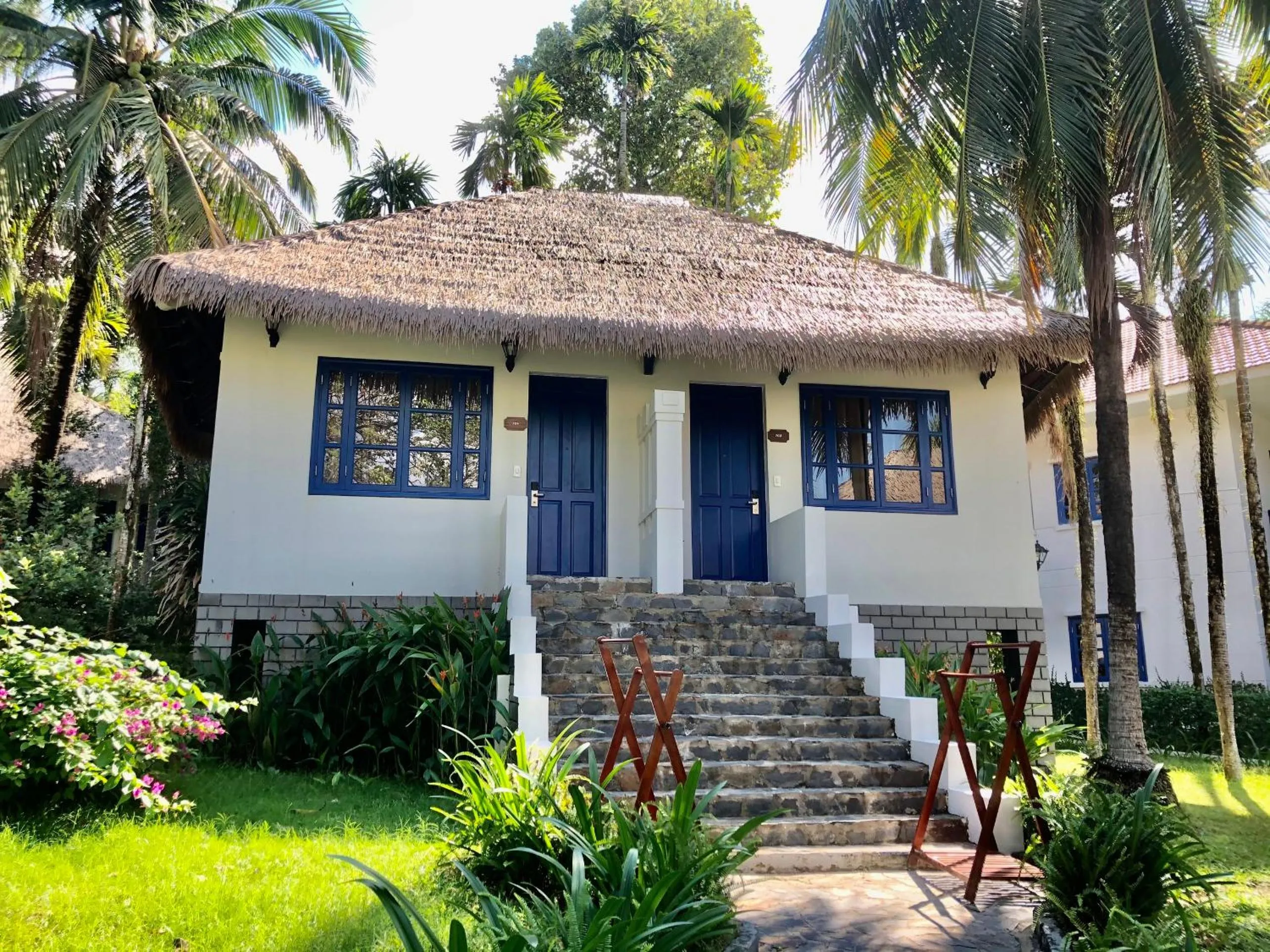 Garden view in L'Azure Resort and Spa
