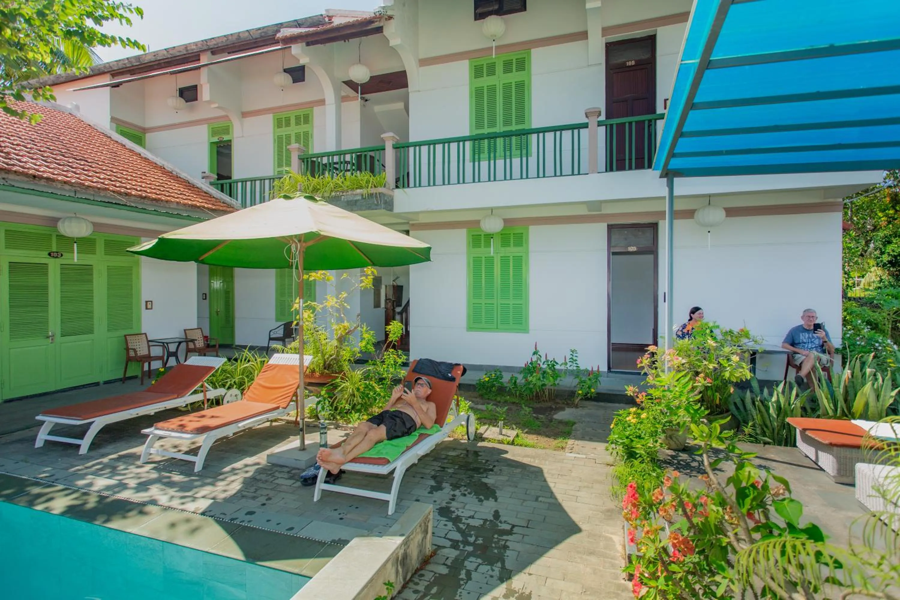 Swimming pool in Hoi An Garden Villas