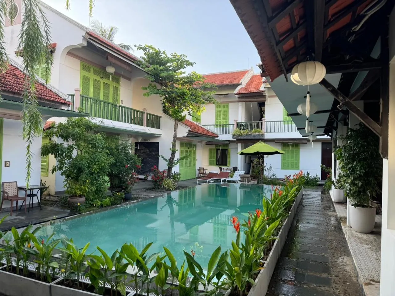 Swimming pool in Hoi An Garden Villas
