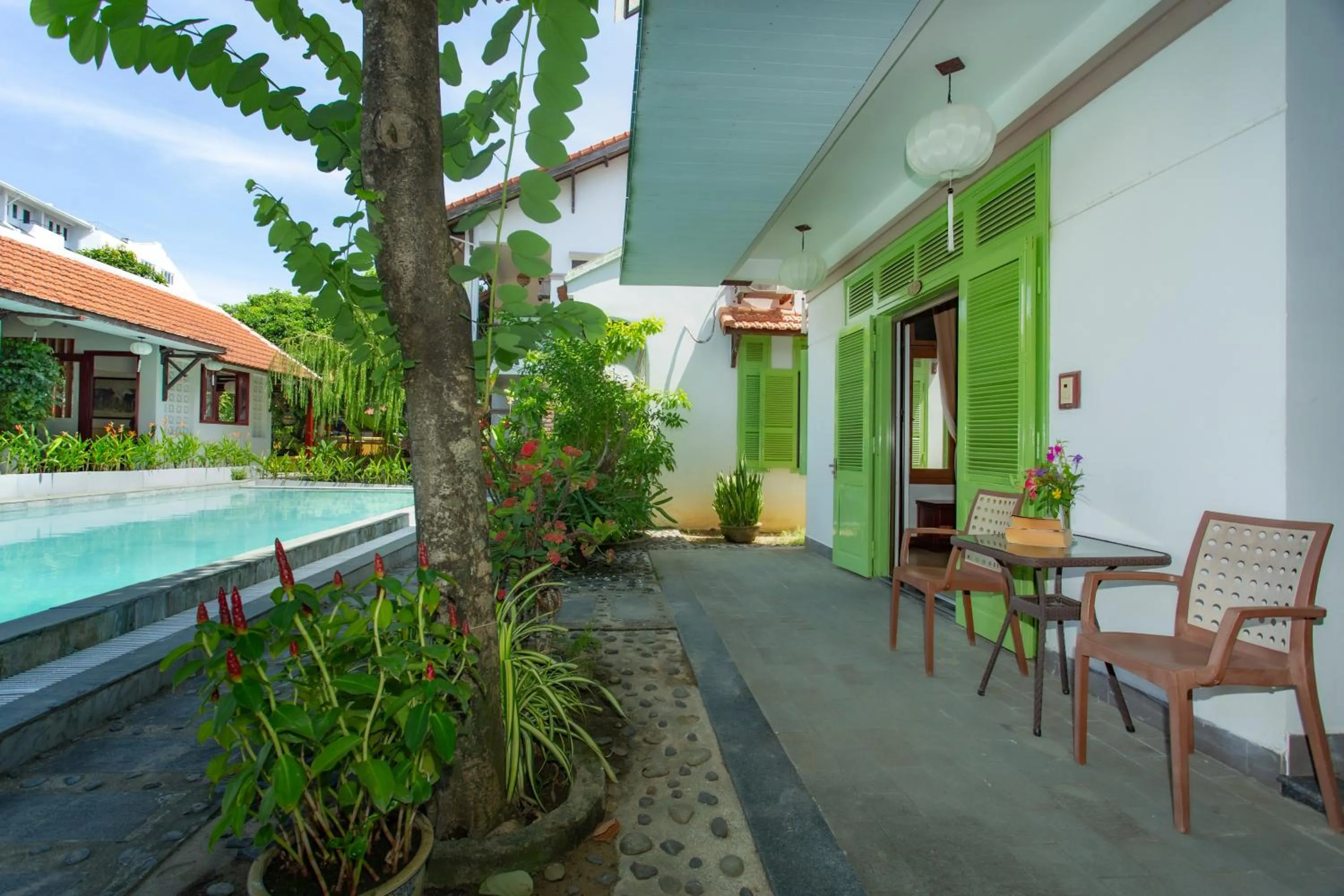 Swimming pool in Hoi An Garden Villas