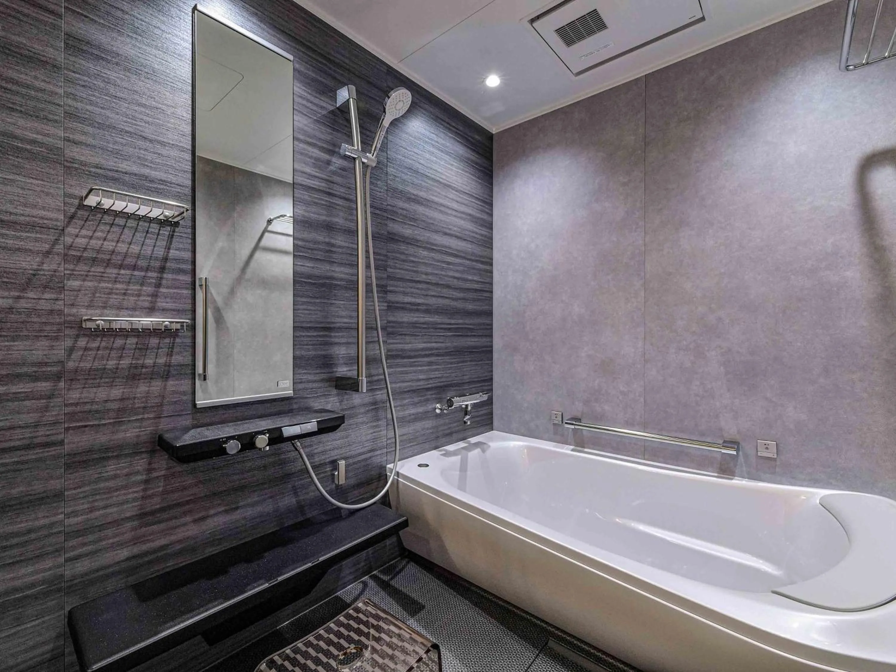 Shower in Hokuriku Fukui Awara Onsen Mimatsu