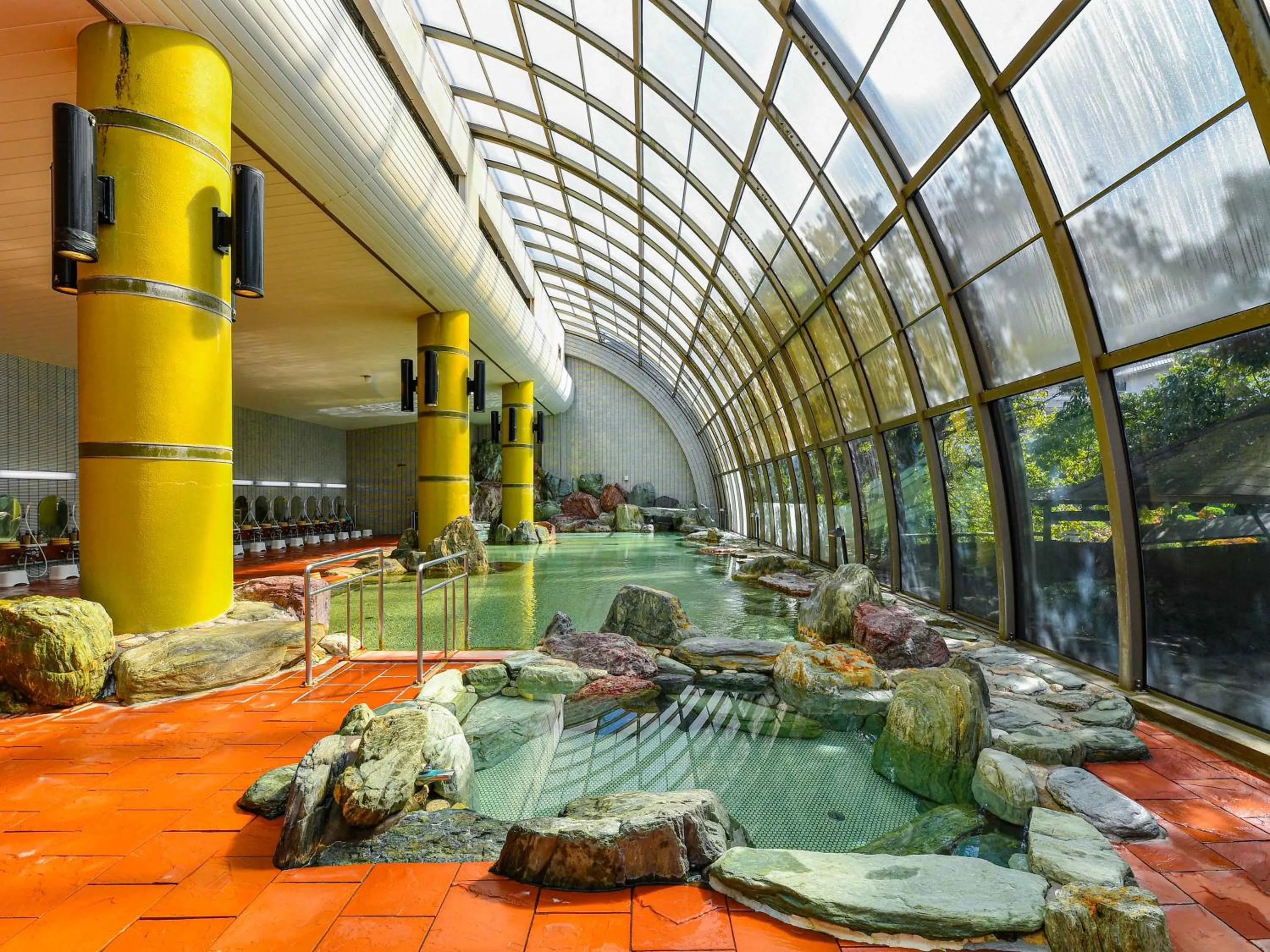 Public Bath in Hokuriku Fukui Awara Onsen Mimatsu