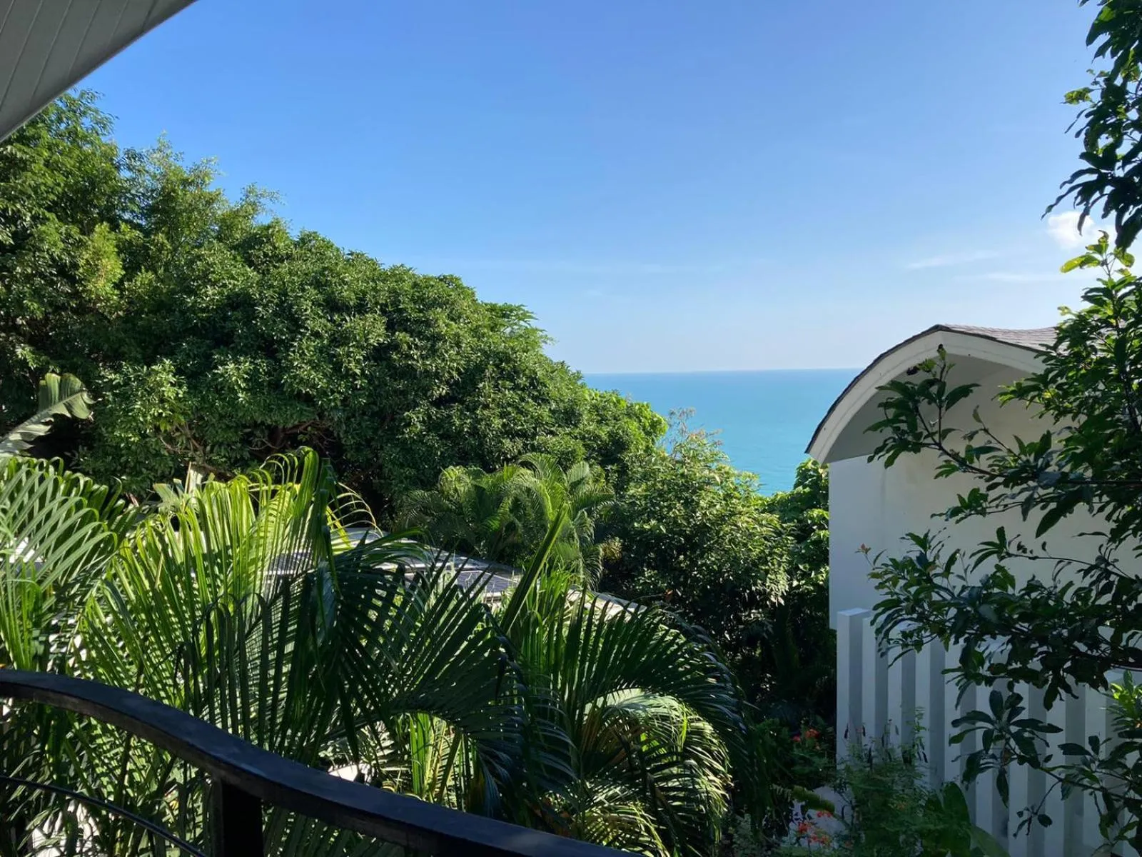 Garden view in Villa The Spot Koh Samui