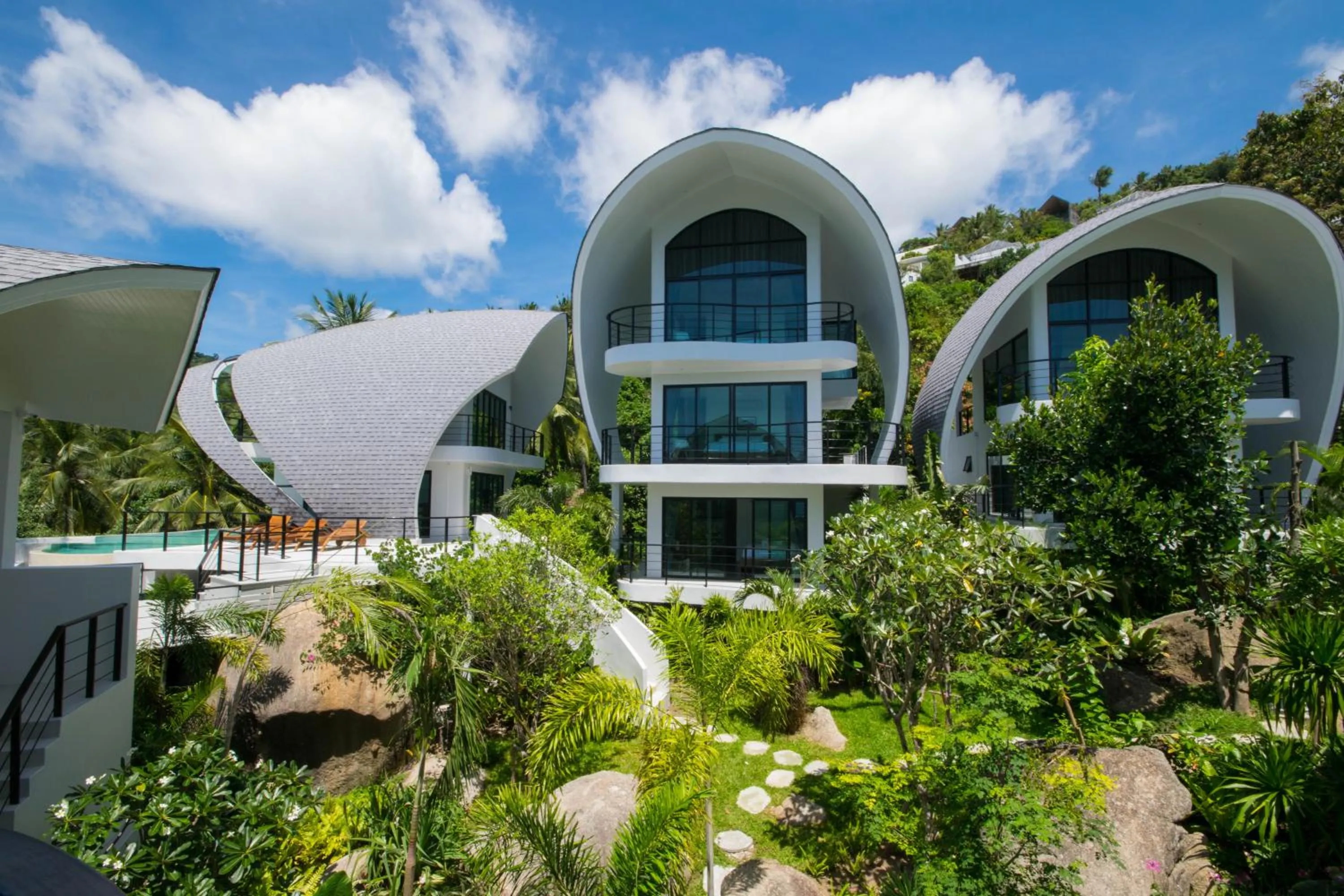 Property building in Villa The Spot Koh Samui