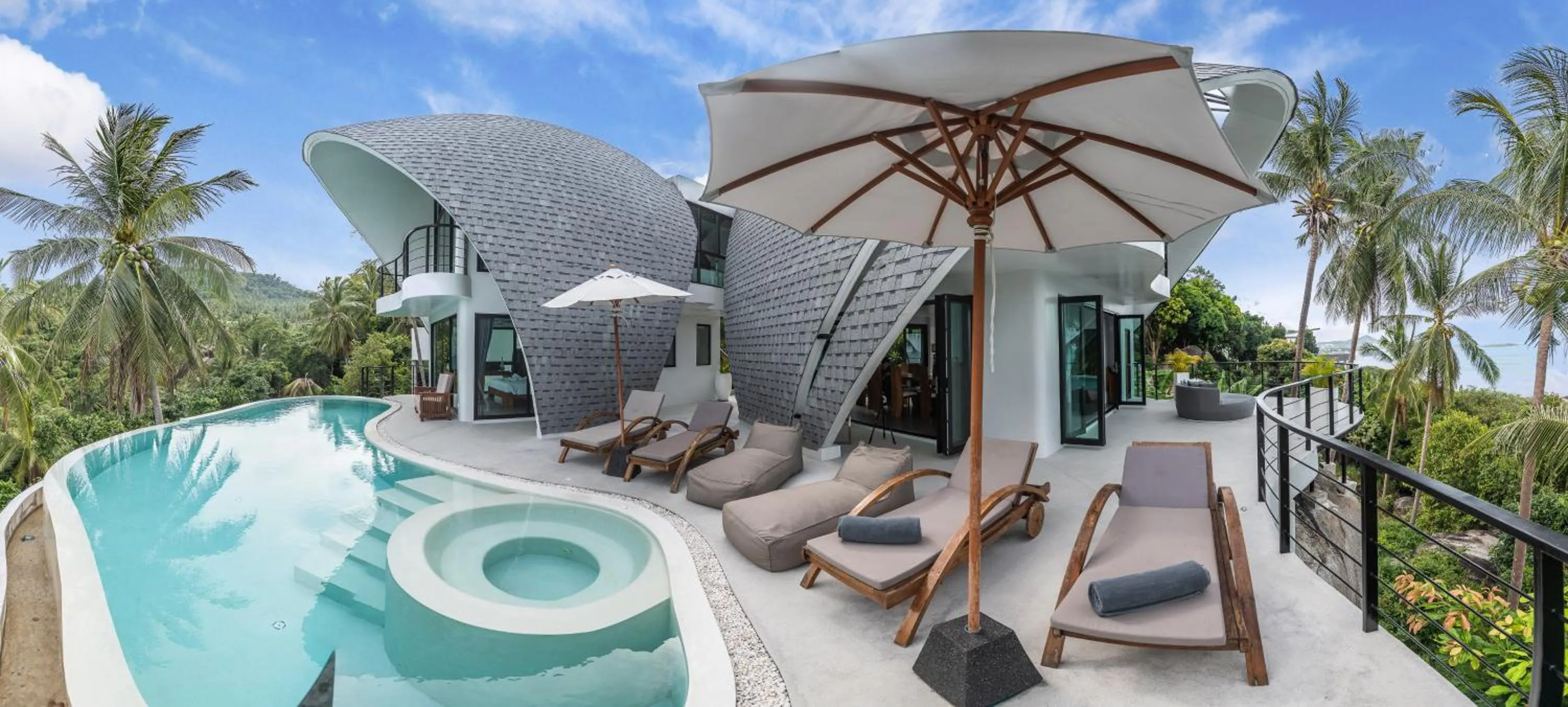 Property building in Villa The Spot Koh Samui