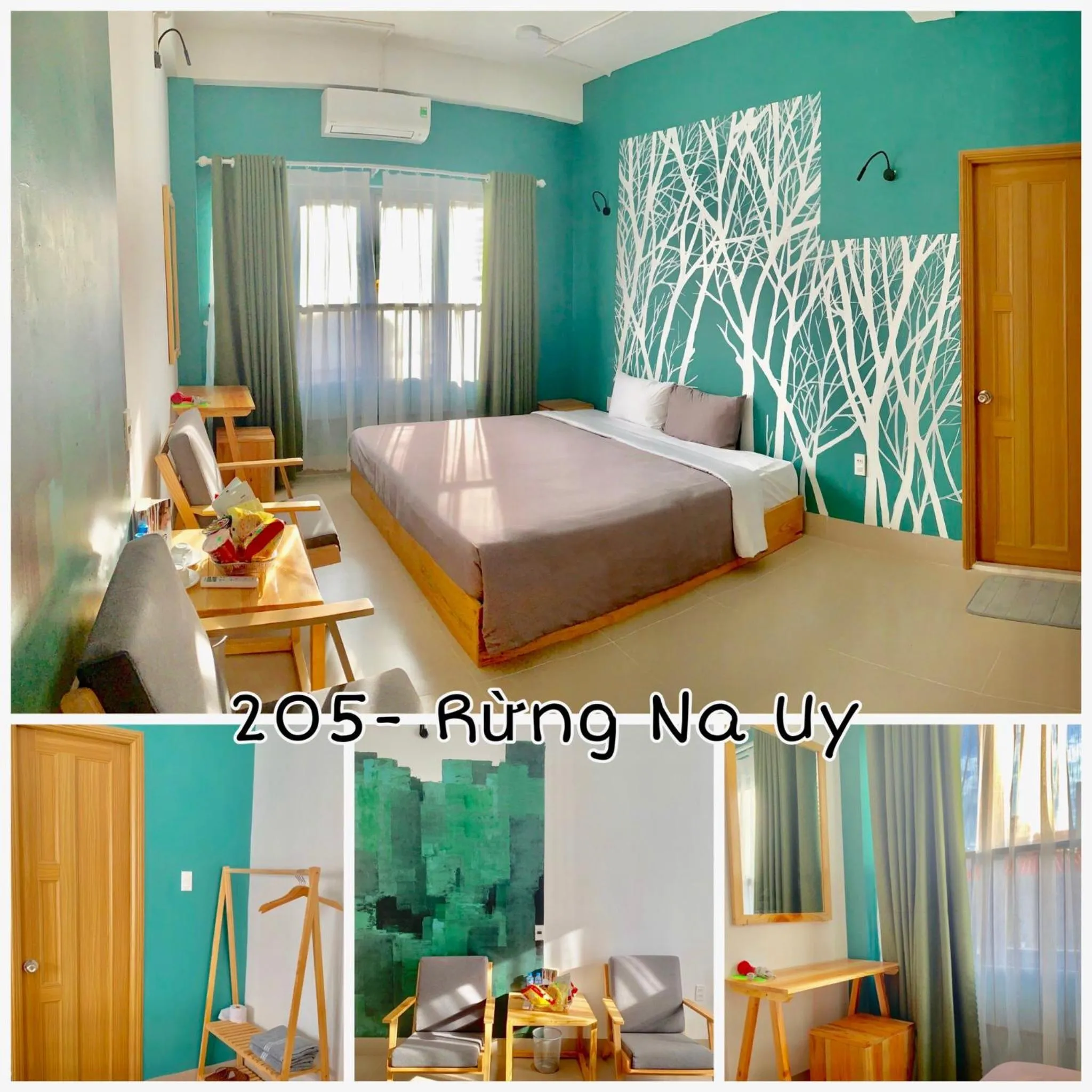 Photo of the whole room, Bed in Joy House