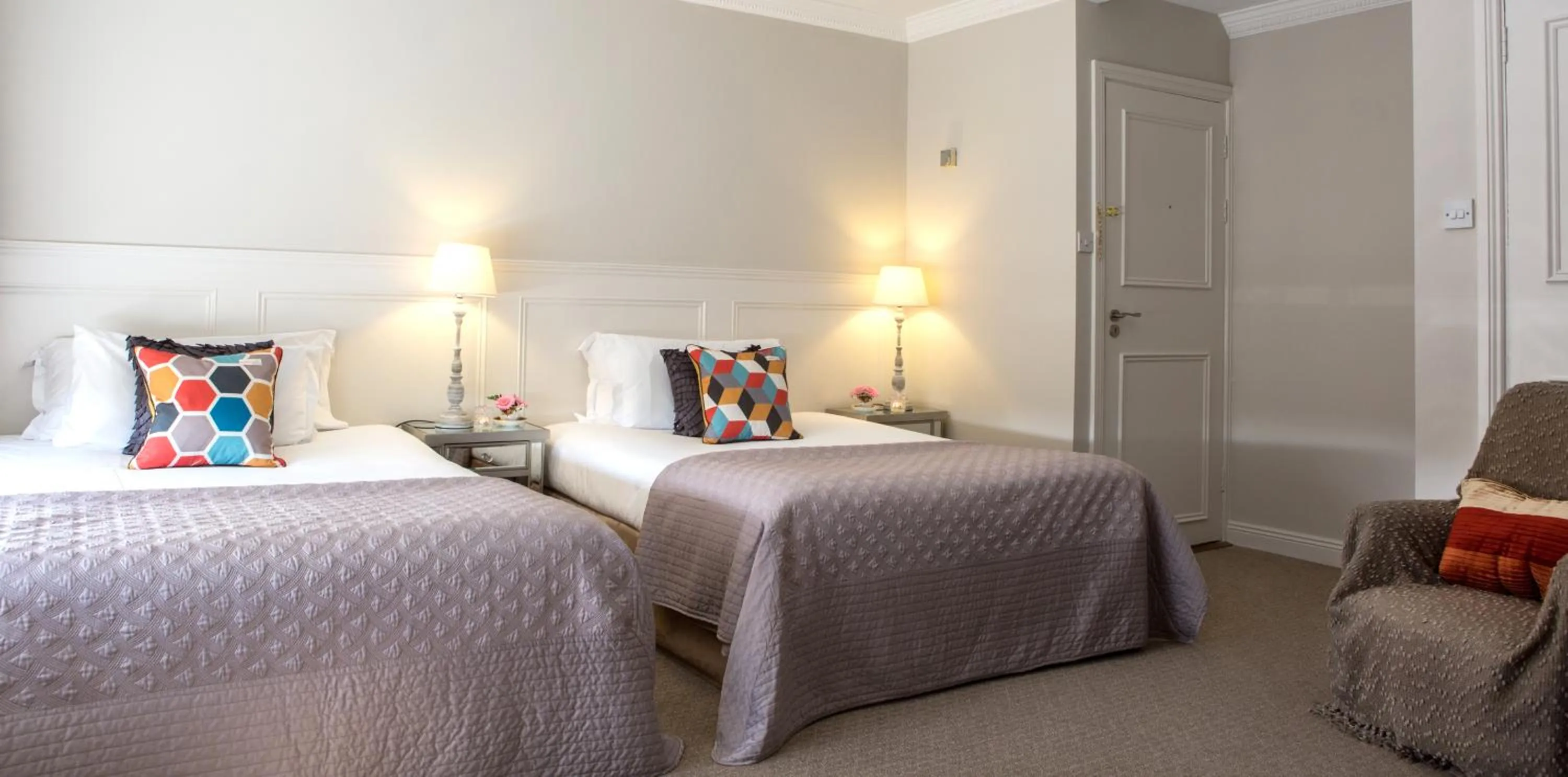 Bed in Whitford House Hotel