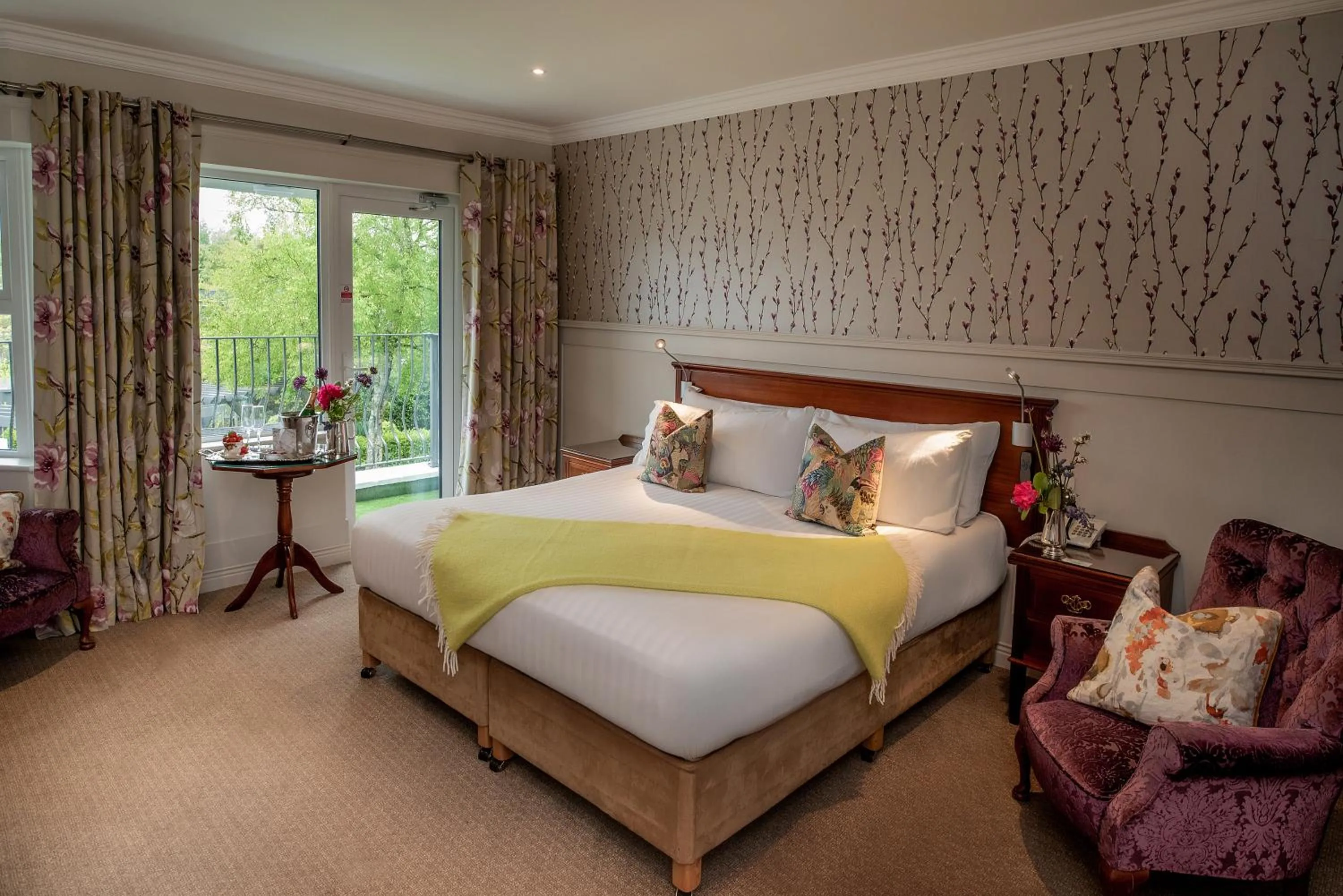 Bed in Whitford House Hotel