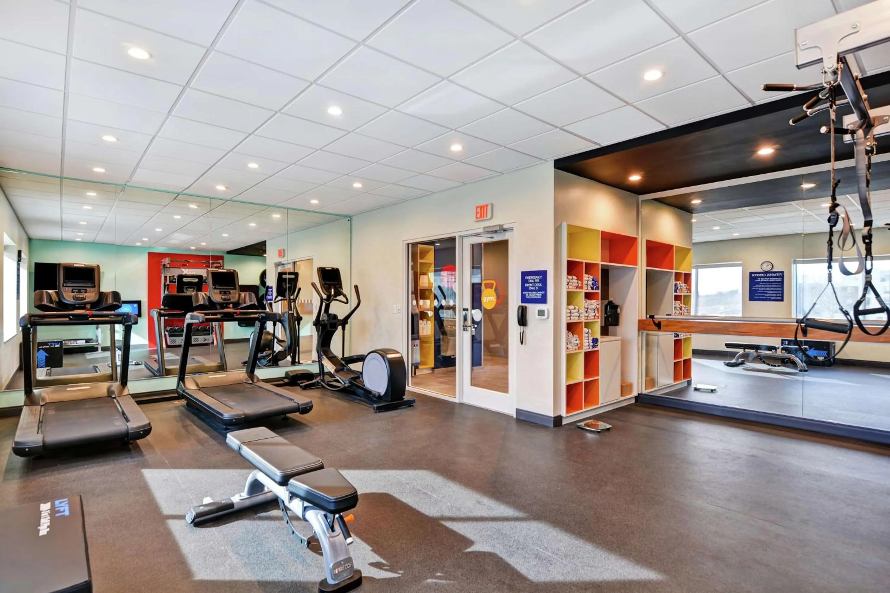 Fitness centre/facilities in Tru By Hilton Richmond
