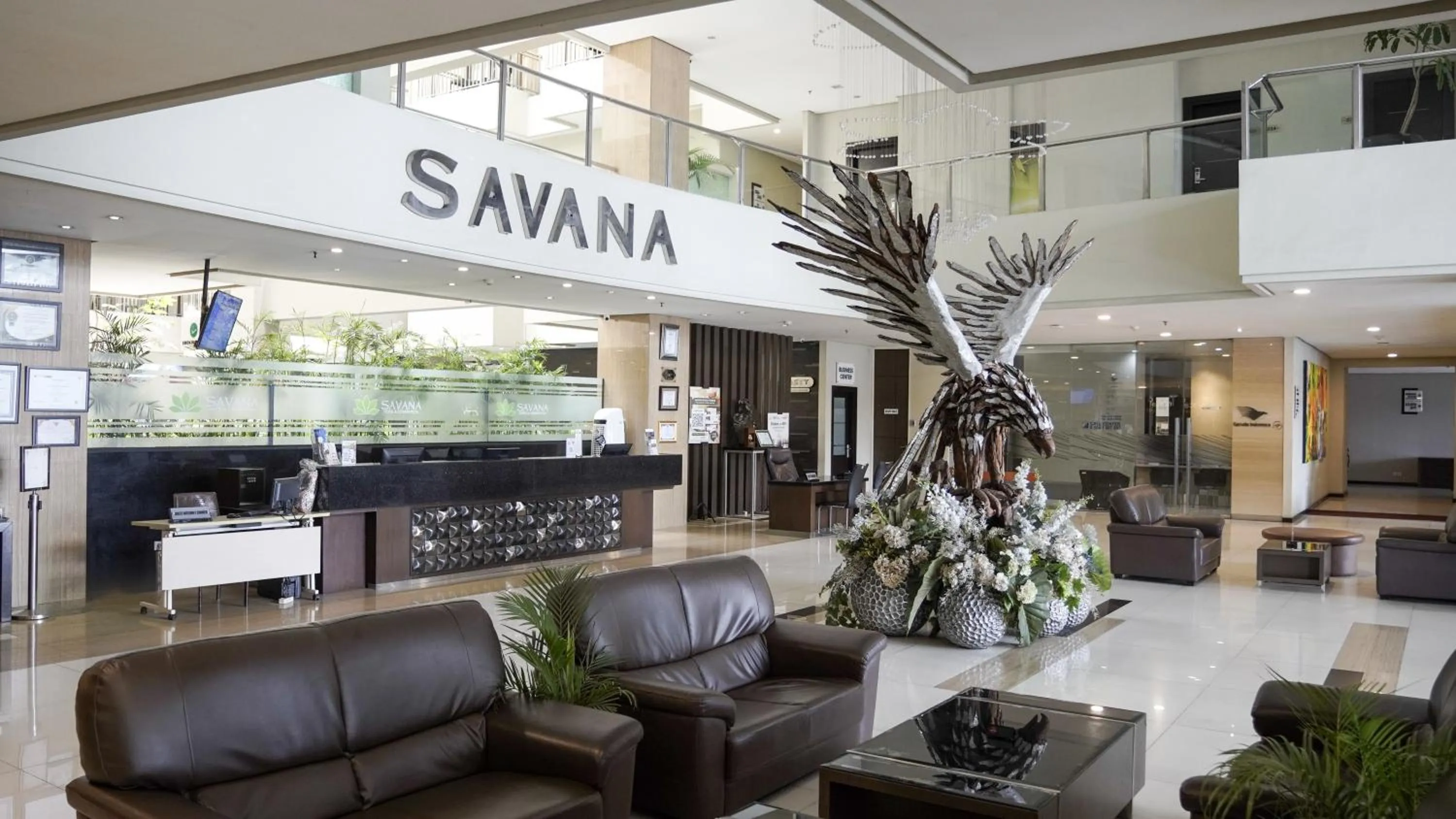 Lobby or reception in Savana Hotel & Convention Malang