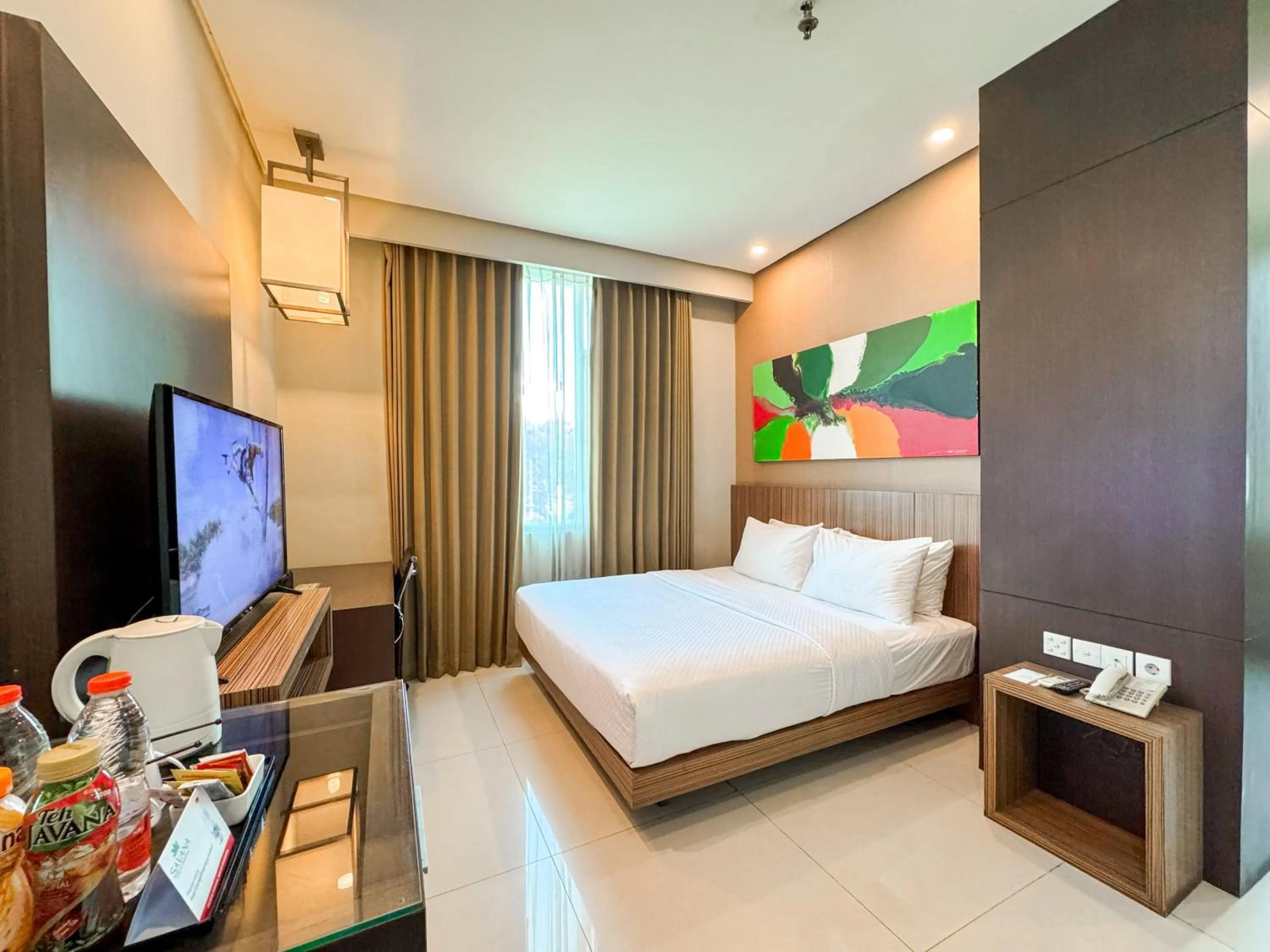 Bedroom, Bed in Savana Hotel & Convention Malang
