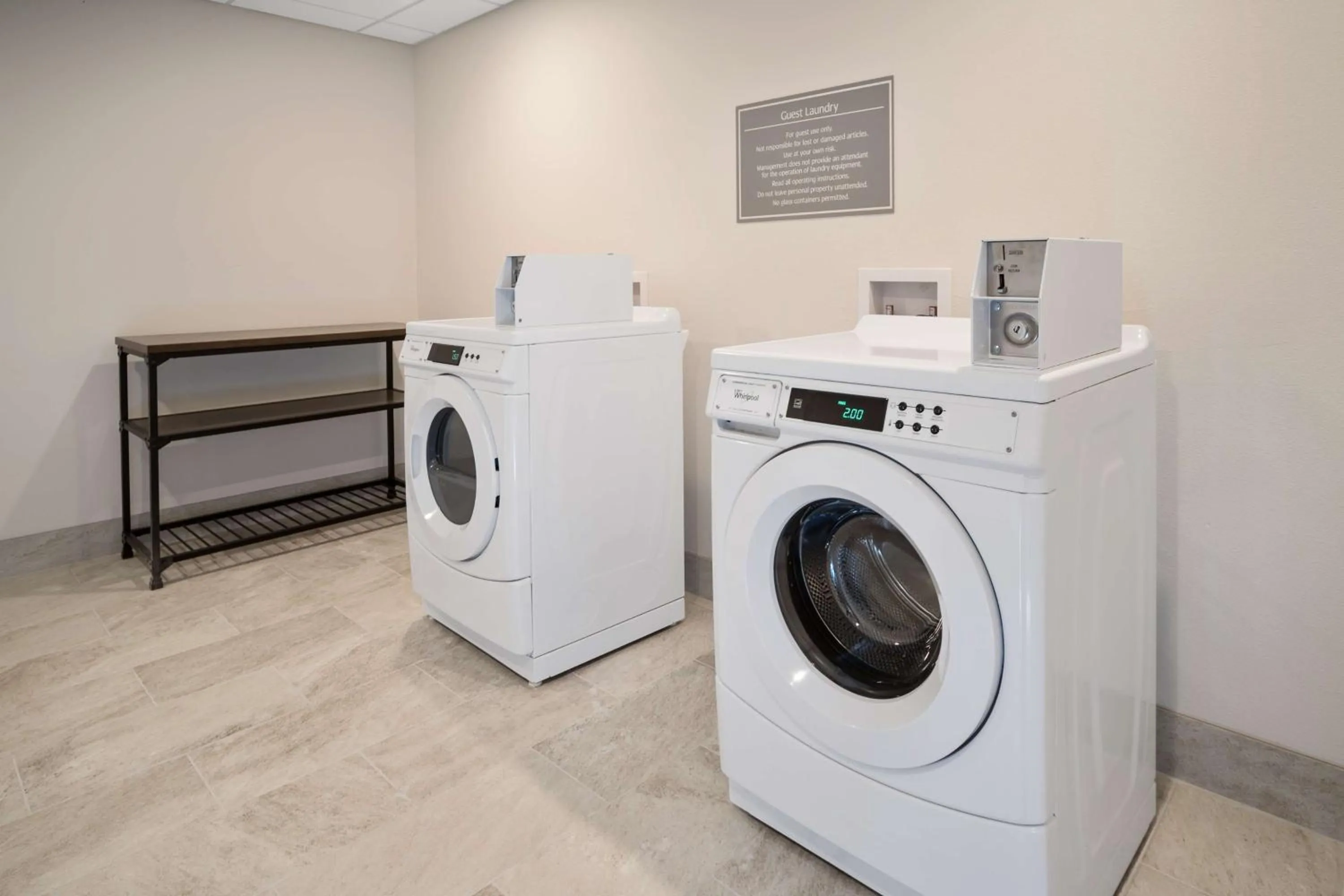 laundry in Best Western Plus Executive Residency Austin - Round Rock