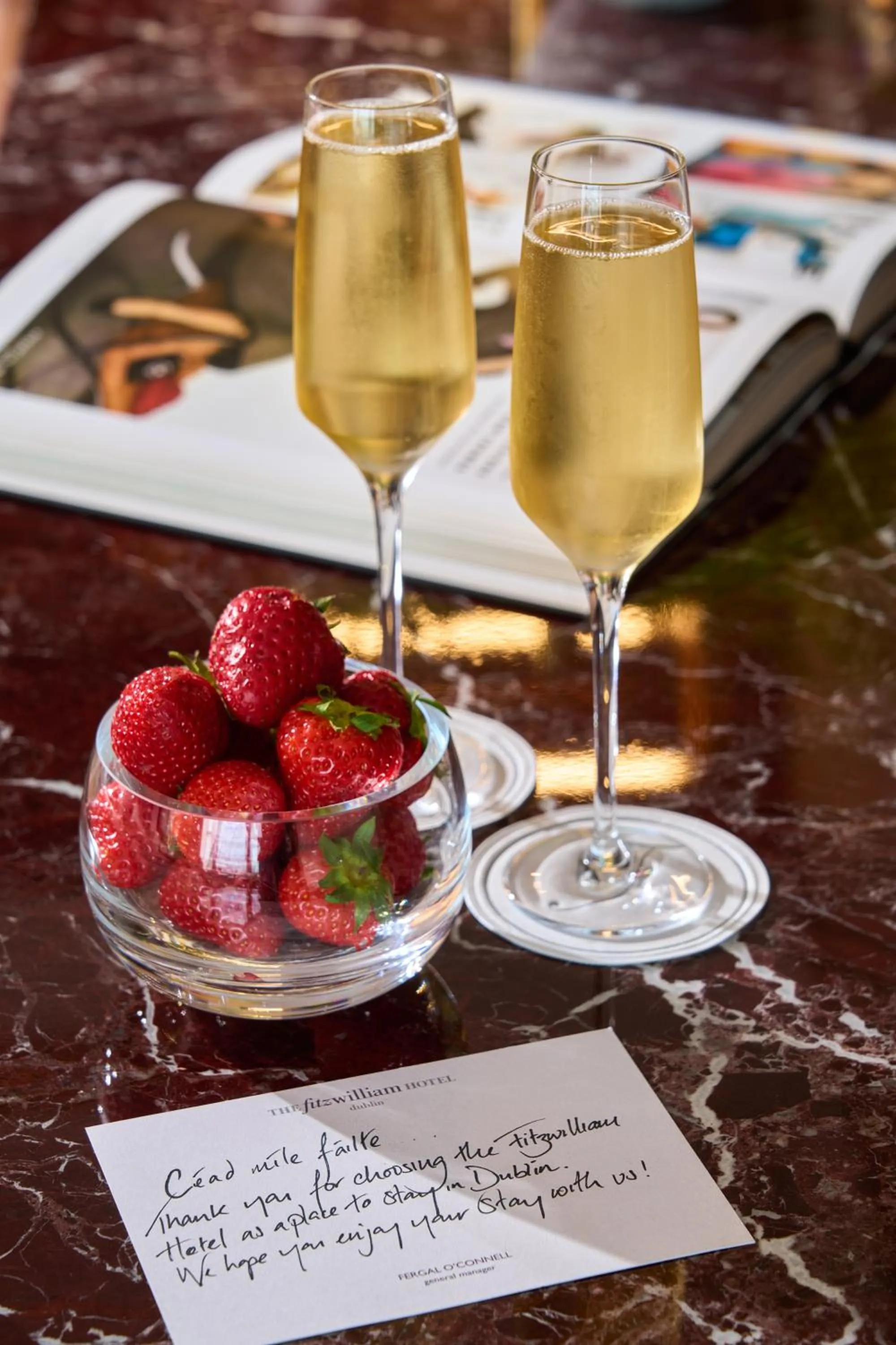 Drinks in The Fitzwilliam Hotel