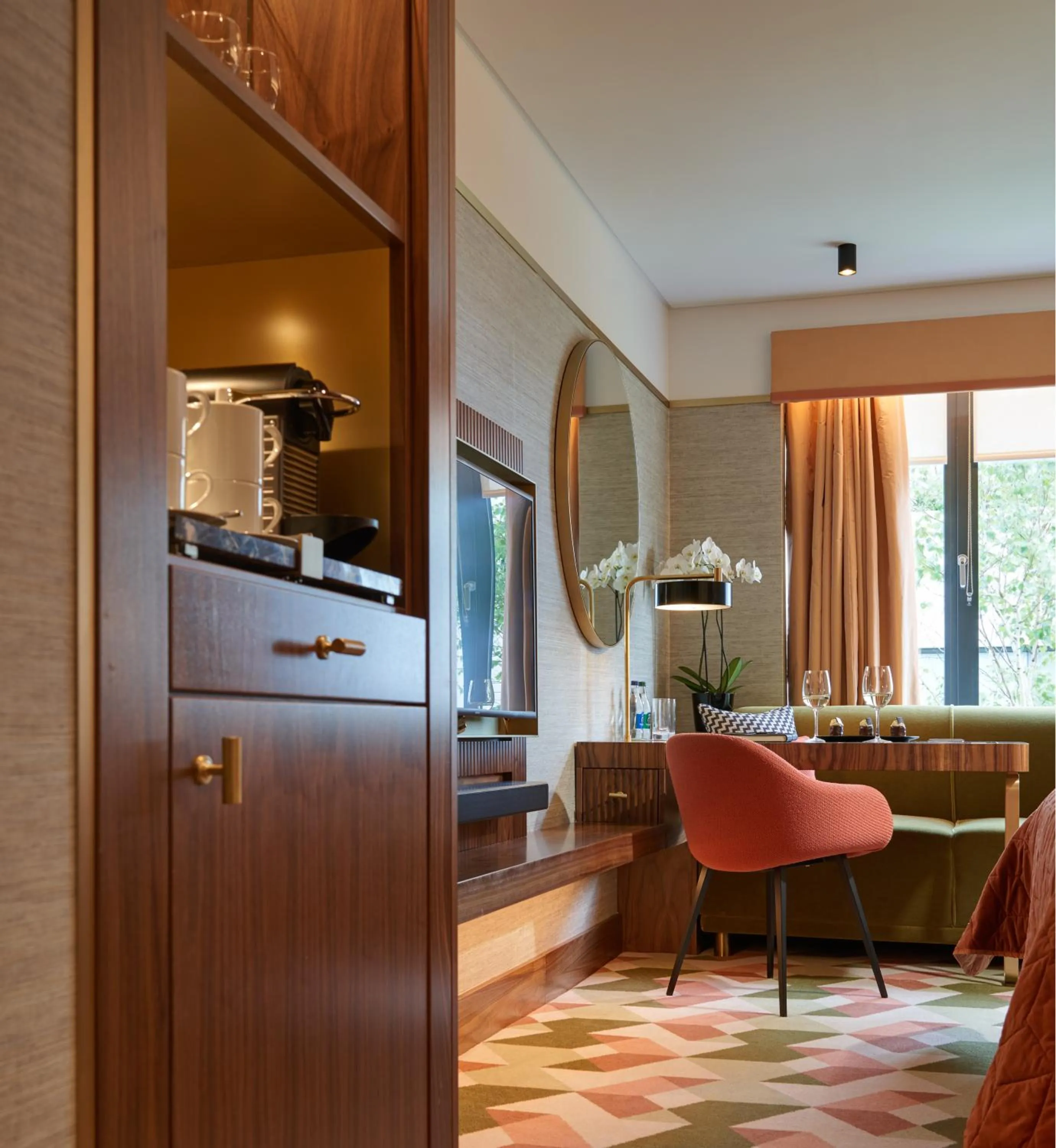 Decorative detail in The Fitzwilliam Hotel